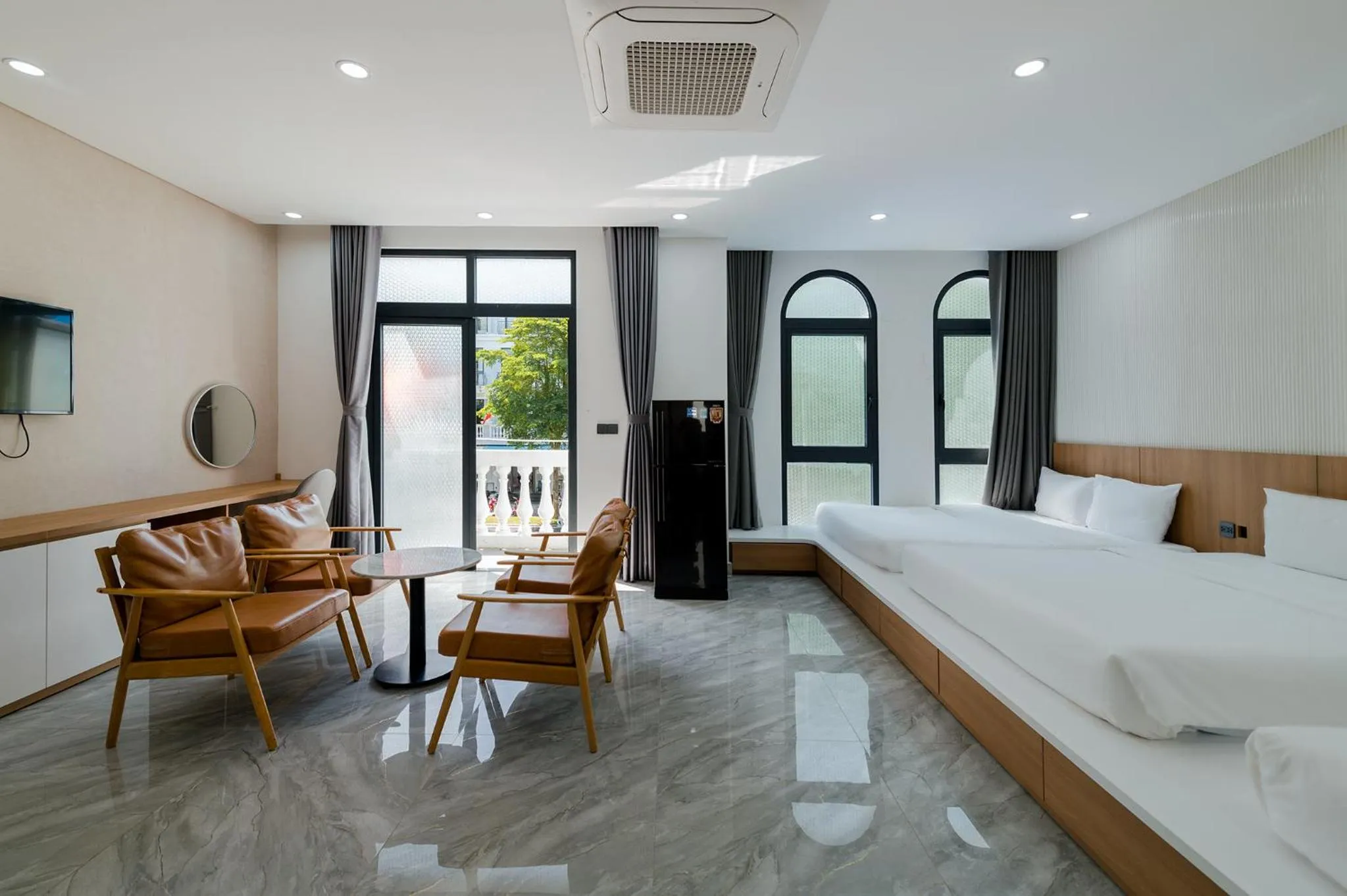 TV and multimedia, Bed in Lalisa Hotel Grand World Phu Quoc