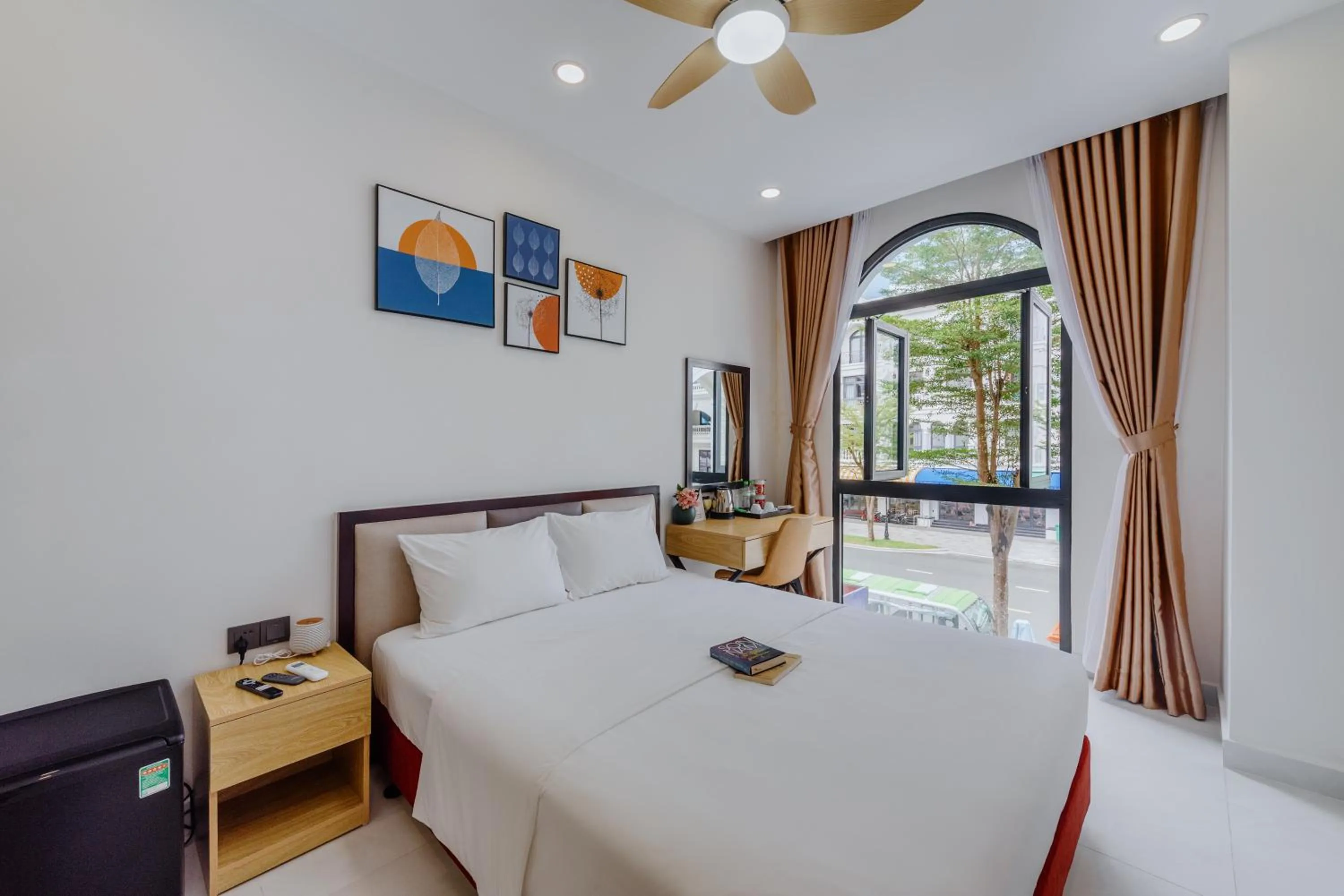 Bed in Lalisa Hotel Grand World Phu Quoc