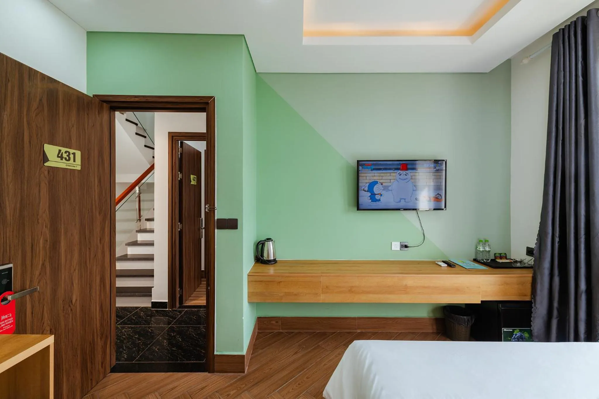 TV and multimedia, Bed in Lalisa Hotel Grand World Phu Quoc