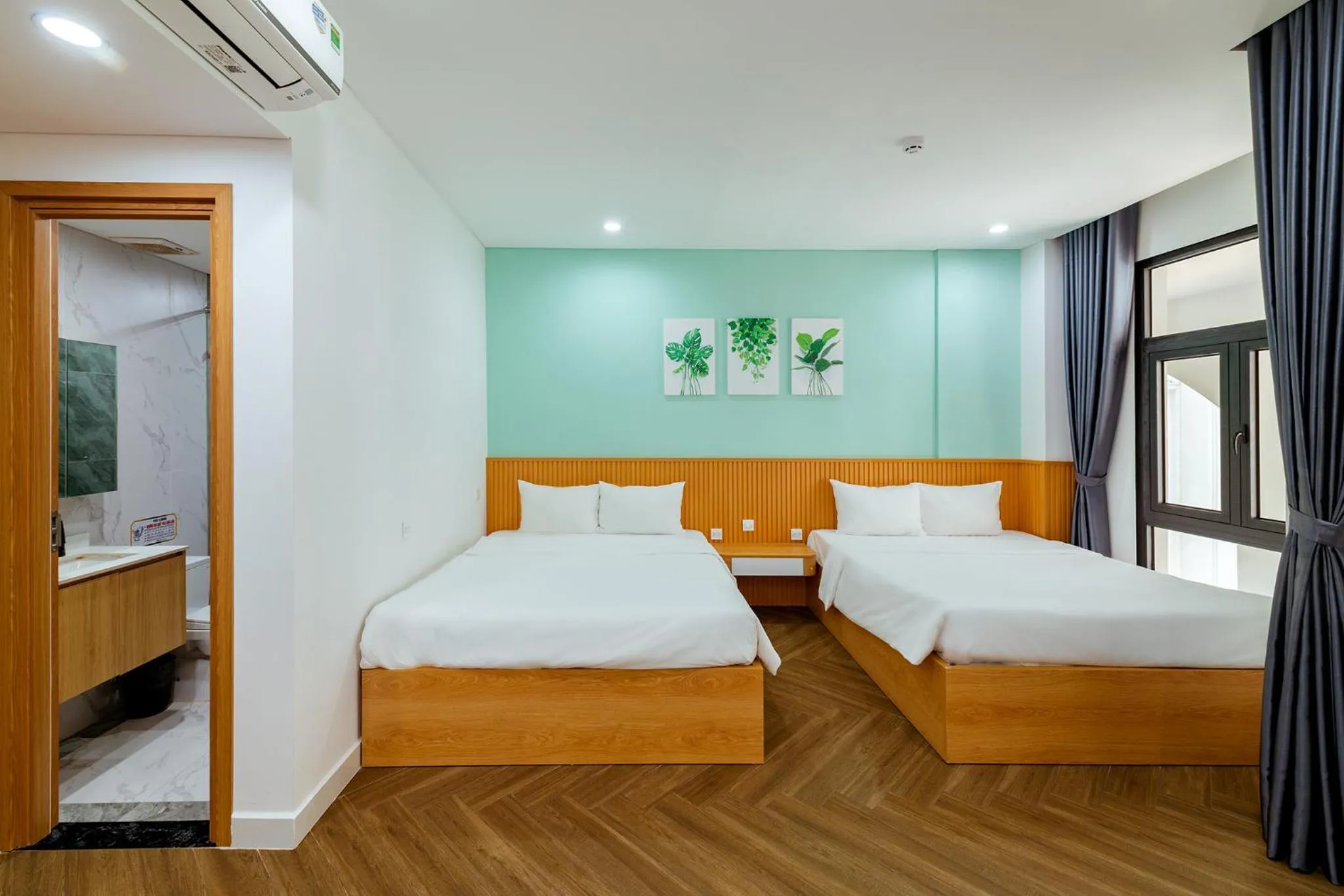 Bed in Lalisa Hotel Grand World Phu Quoc