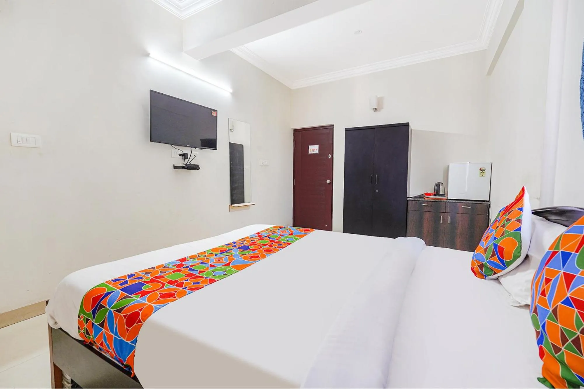 Bed in Hotel O Fortune Rooms