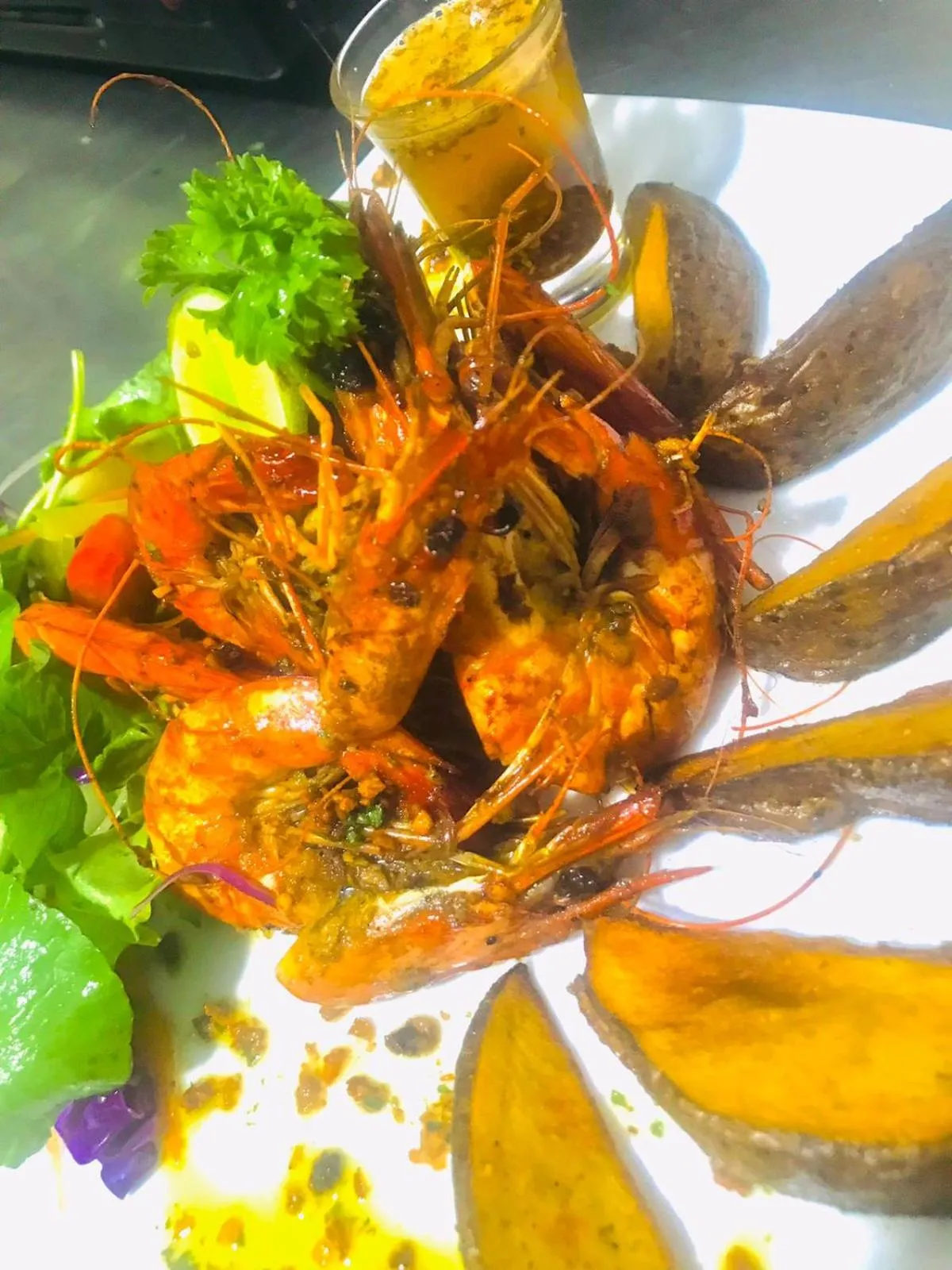 Dinner in New Golden Bay Resort Weligama