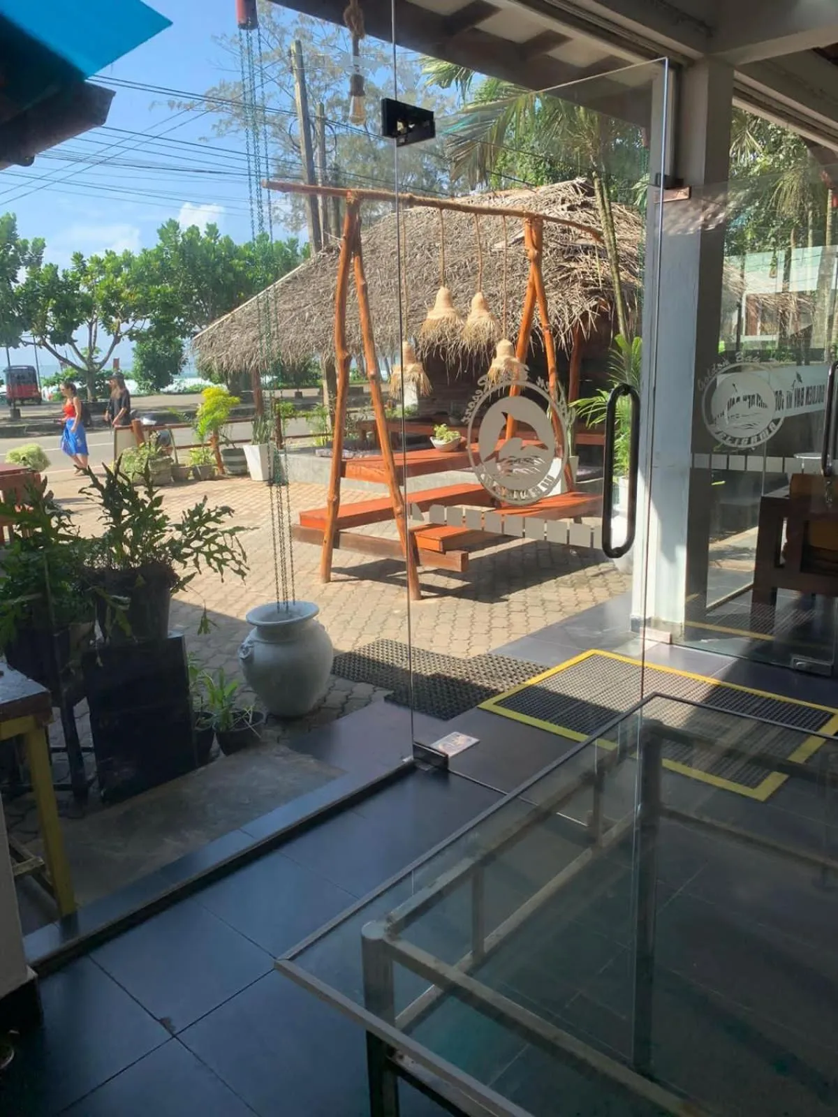 Restaurant/places to eat in New Golden Bay Resort Weligama