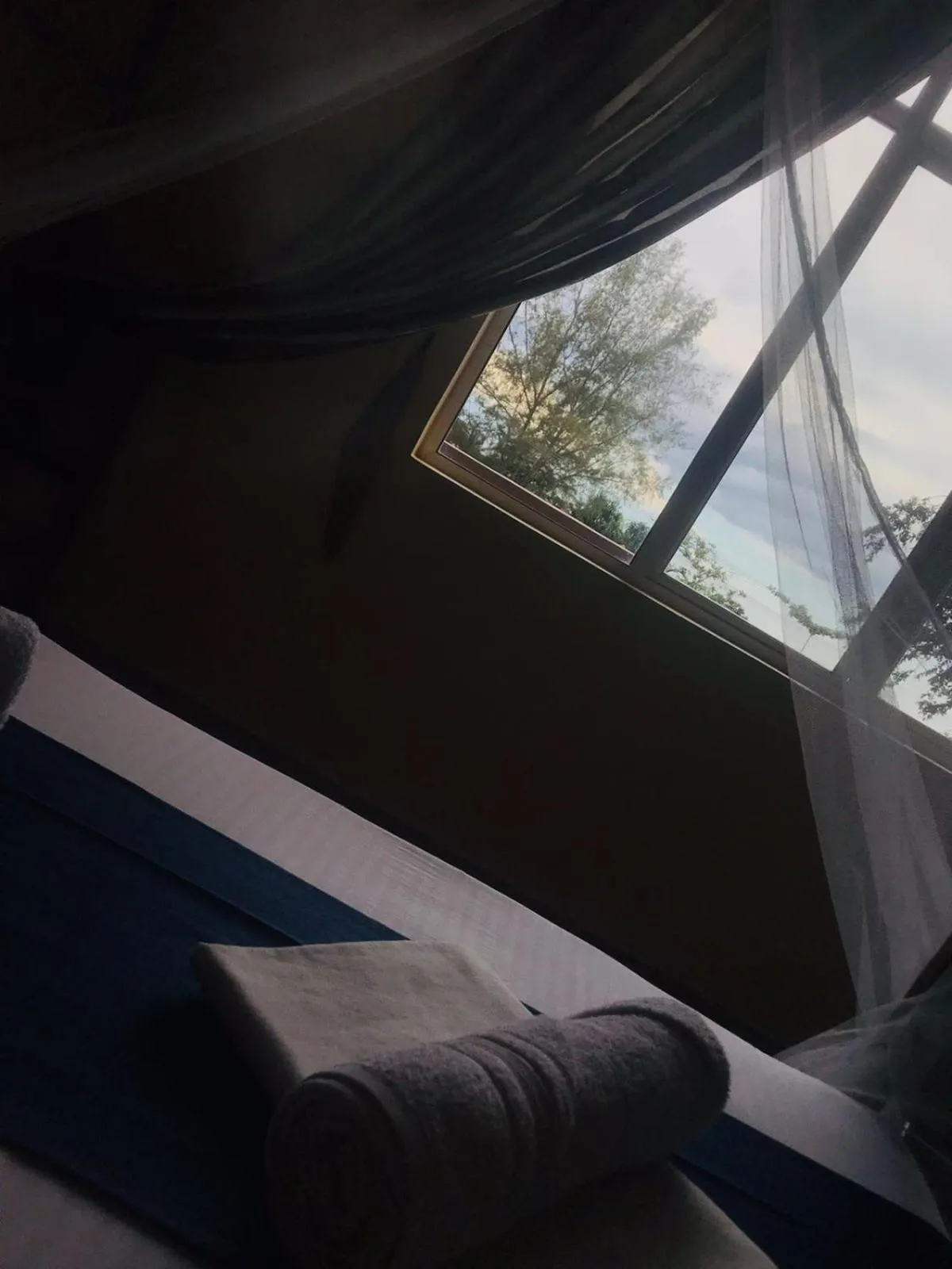 Bed in New Golden Bay Resort Weligama