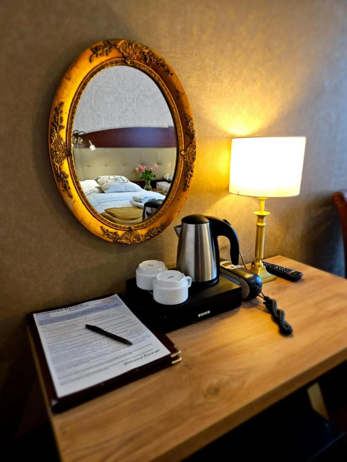 Bed in Hotel Galicja SPA Wieliczka