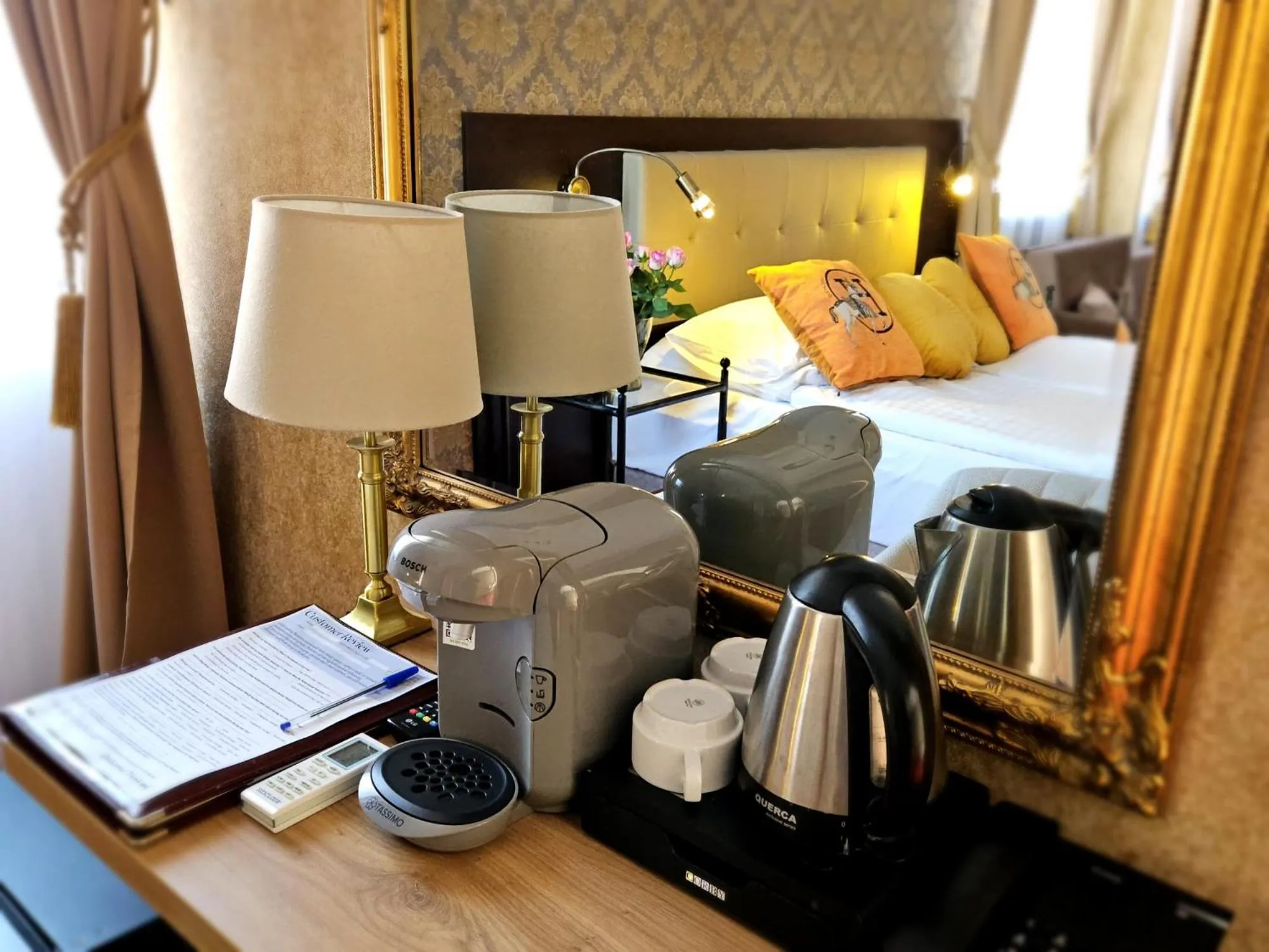 Bed in Hotel Galicja SPA Wieliczka