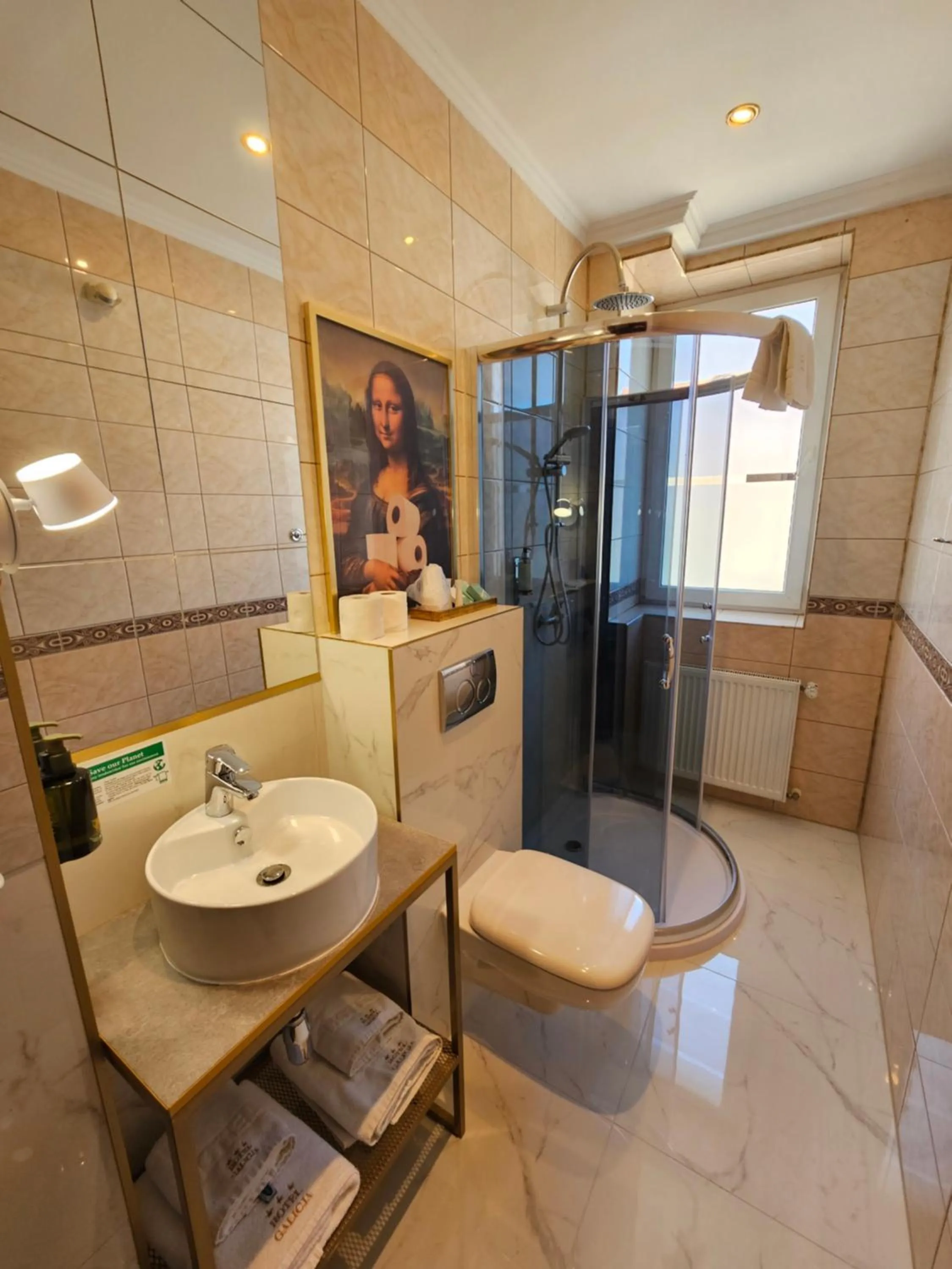 Bathroom in Hotel Galicja SPA Wieliczka