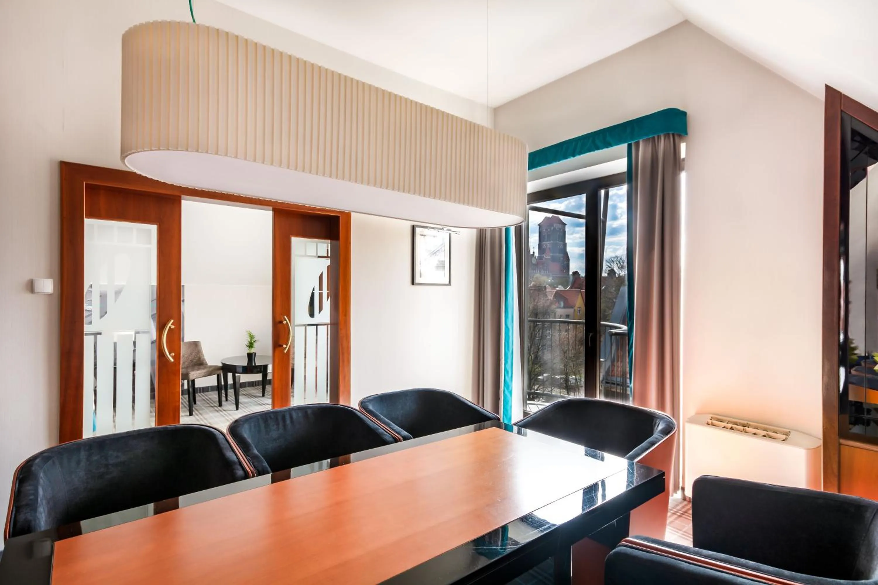 Seating area in Hotel Hanza