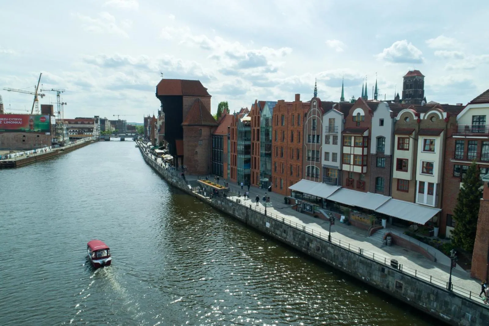 River view in Hotel Hanza