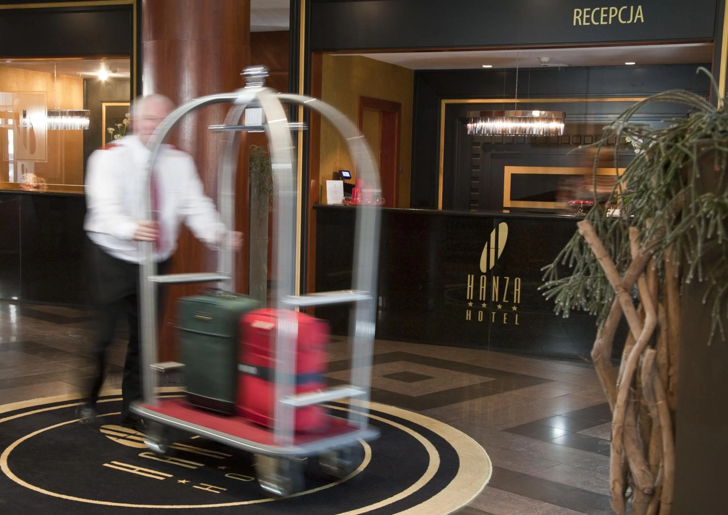 Staff in Hotel Hanza