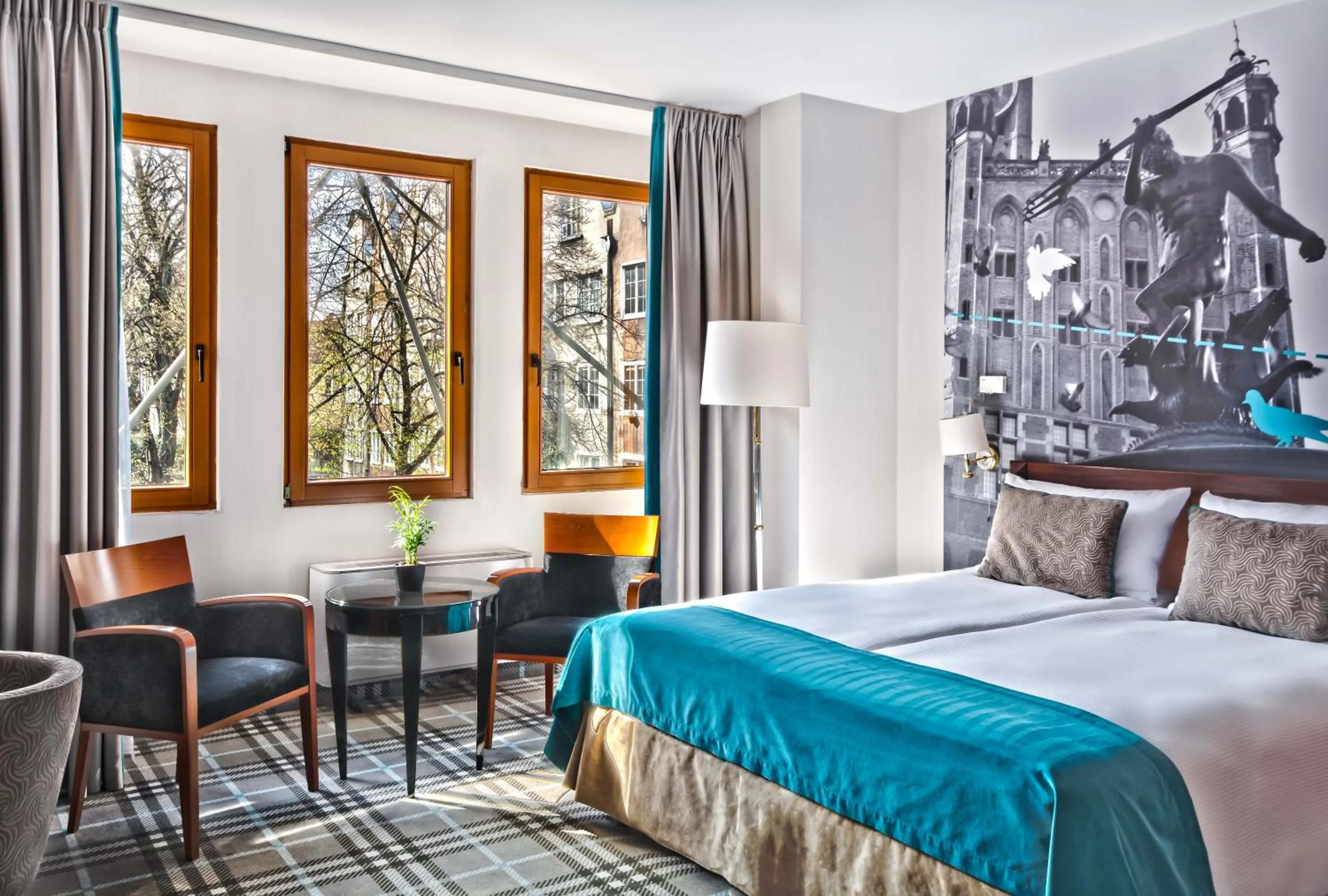 Photo of the whole room, Bed in Hotel Hanza