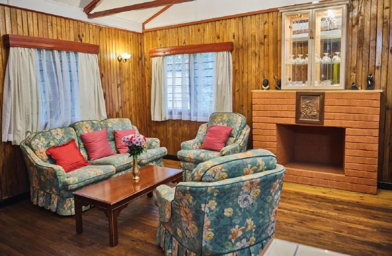 Living room in The Drexel House Kenya