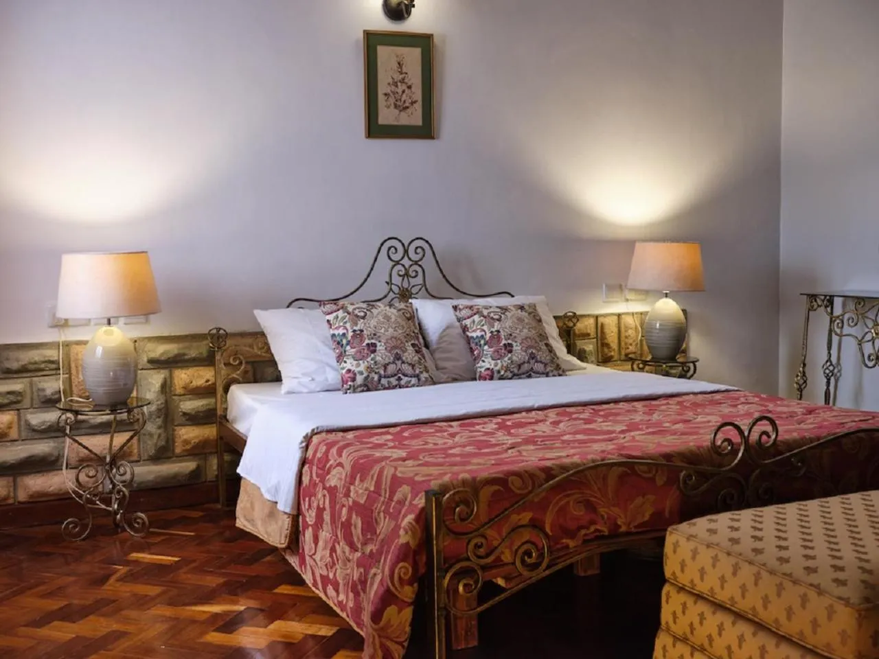 Bed in The Drexel House Kenya