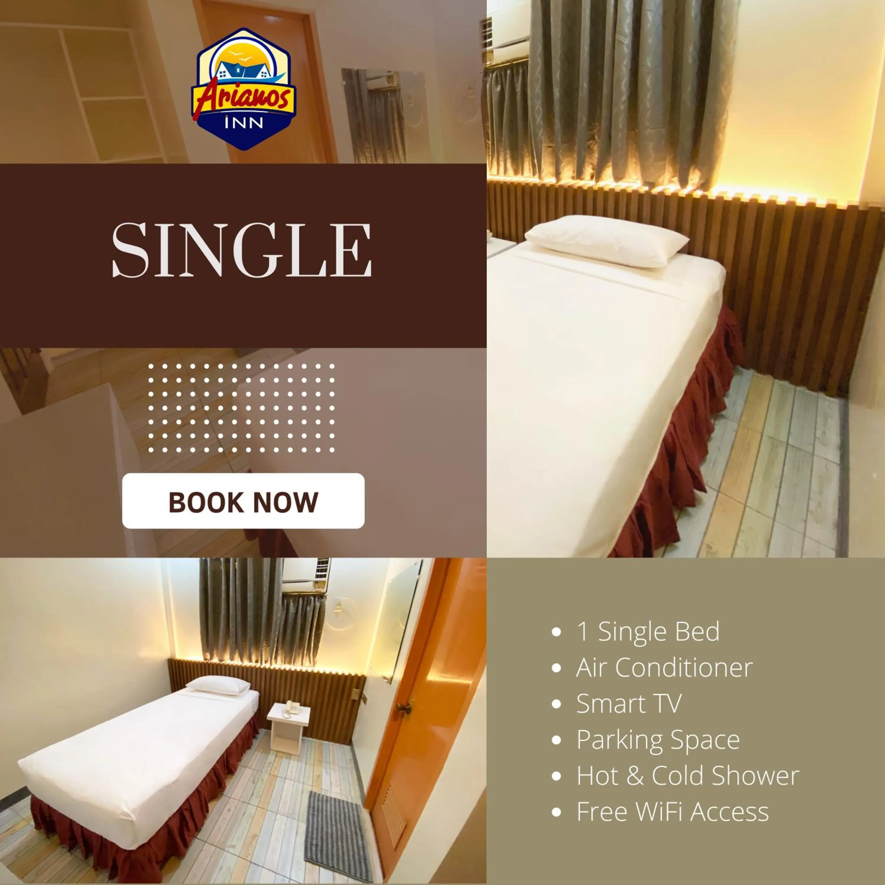 Bedroom, Bed in Ariano's Inn