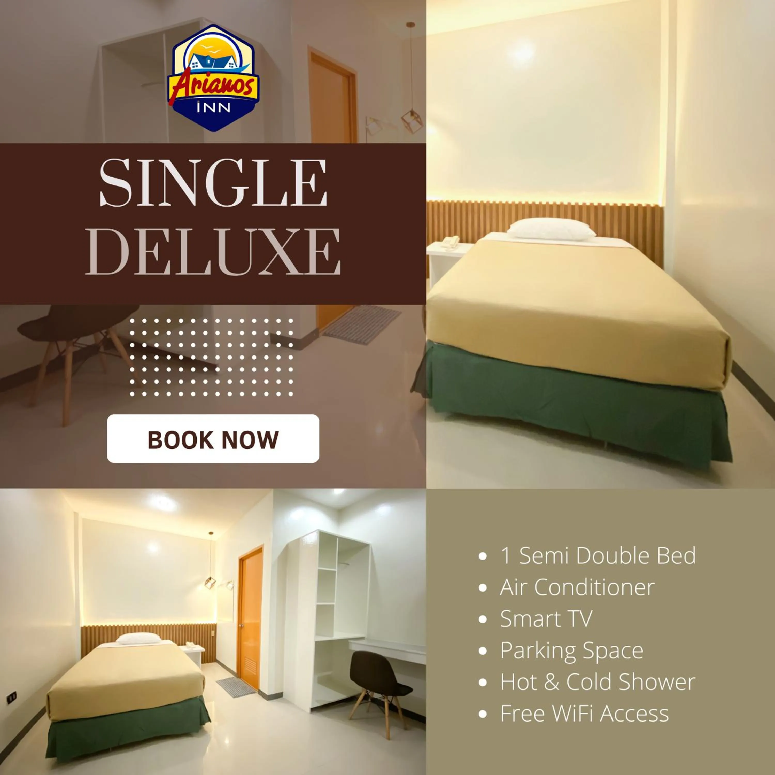 Bedroom, Bed in Ariano's Inn