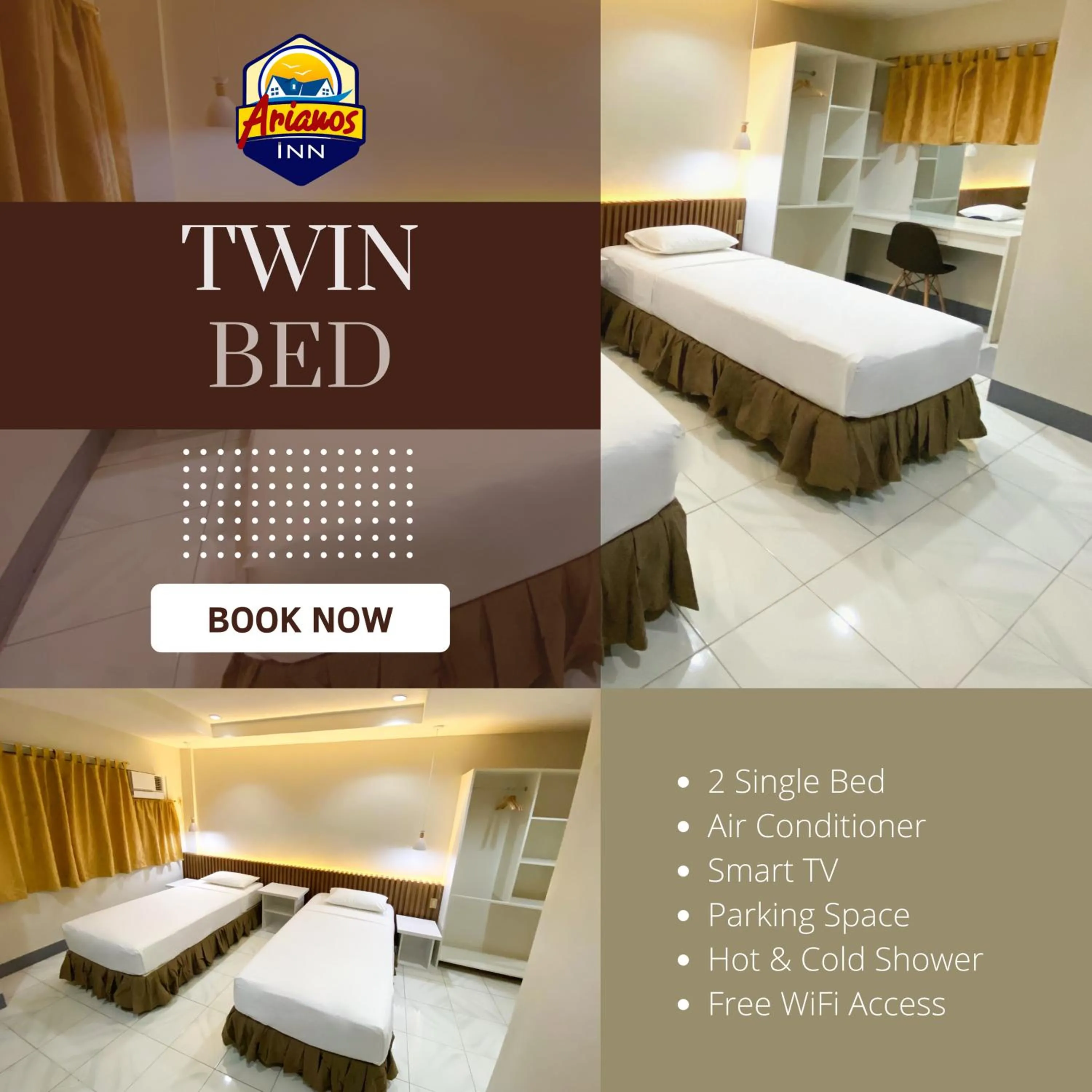 Bedroom, Bed in Ariano's Inn