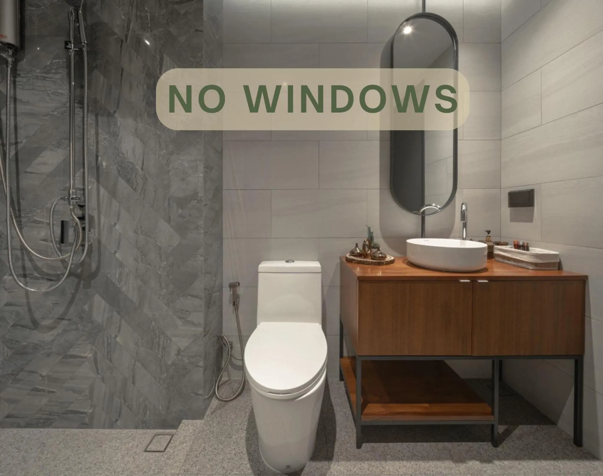 Toilet in Goose Living