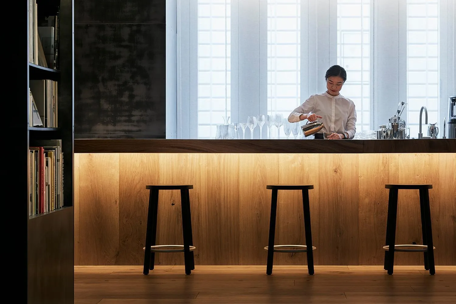 Lounge or bar in MUJI HOTEL GINZA