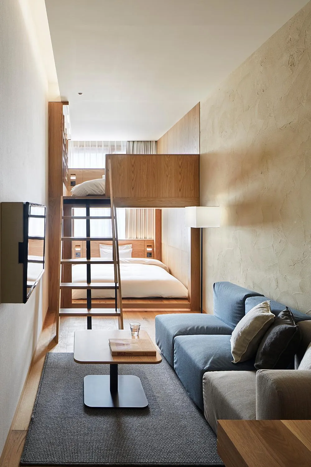 bunk bed, Bed in MUJI HOTEL GINZA