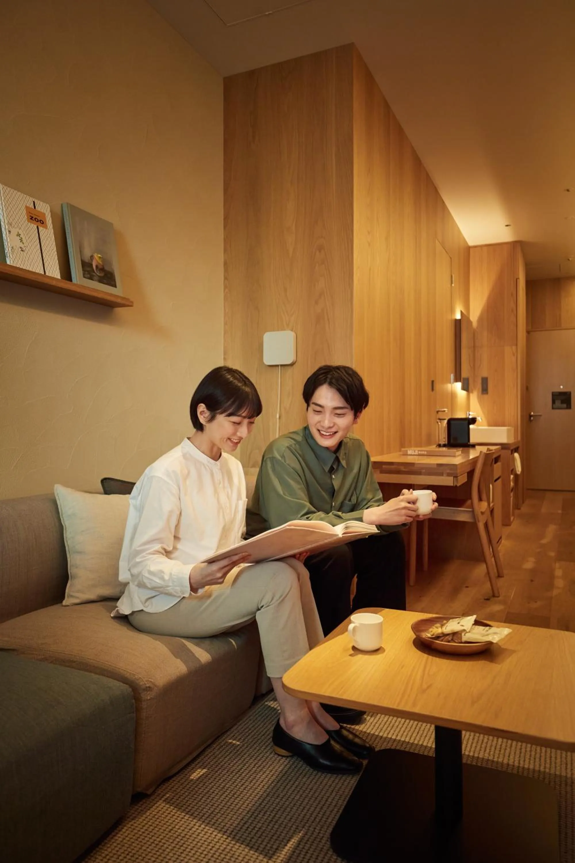 Guests in MUJI HOTEL GINZA