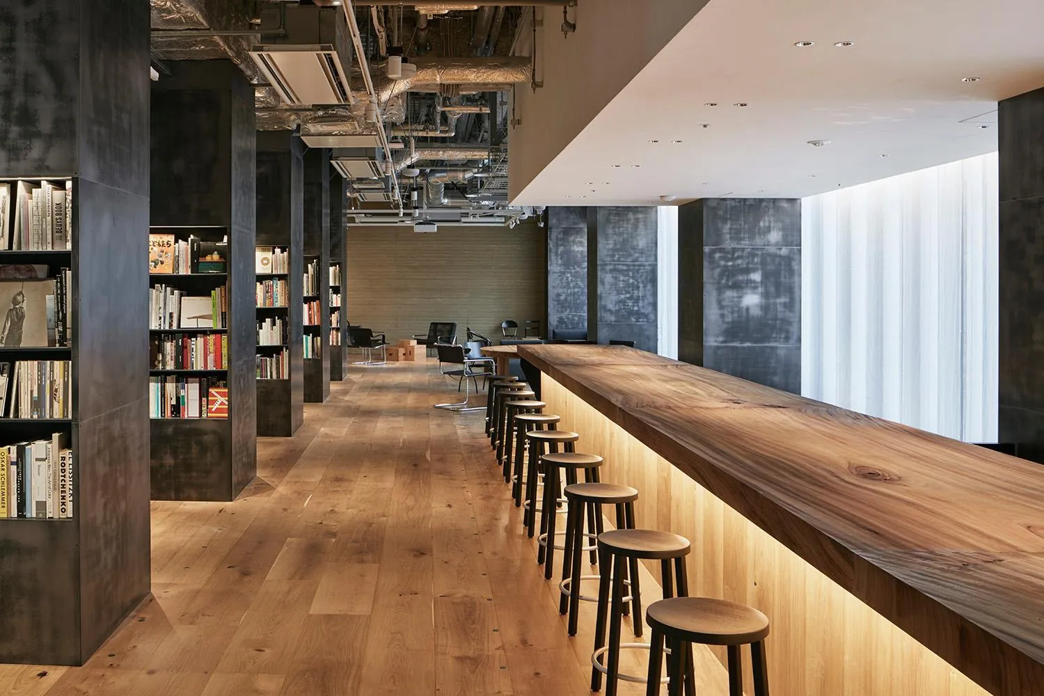 Lounge or bar in MUJI HOTEL GINZA