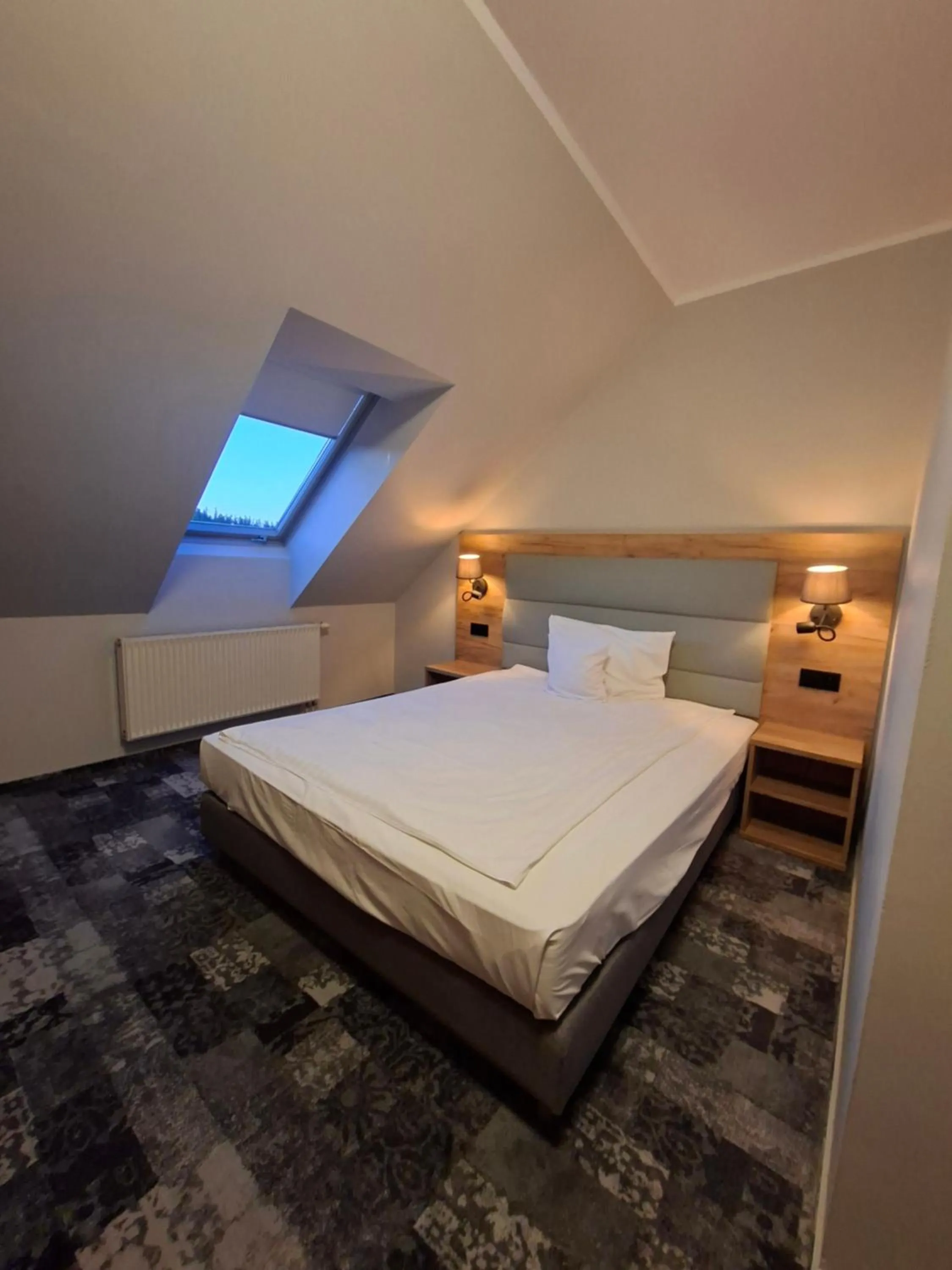 Bed in Hotel Vivaldi