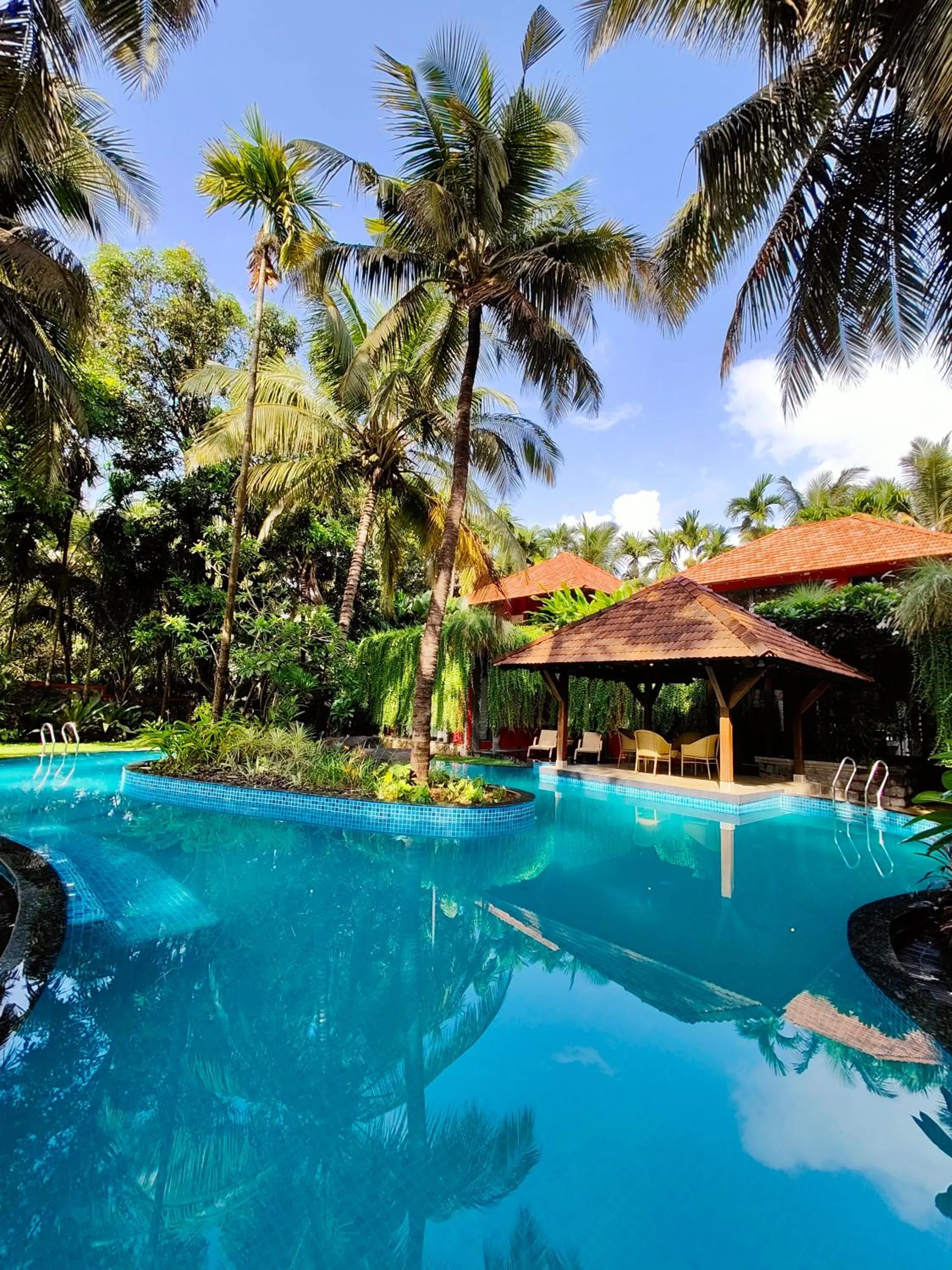 Garden in SaffronStays Kimaya, Alibaug