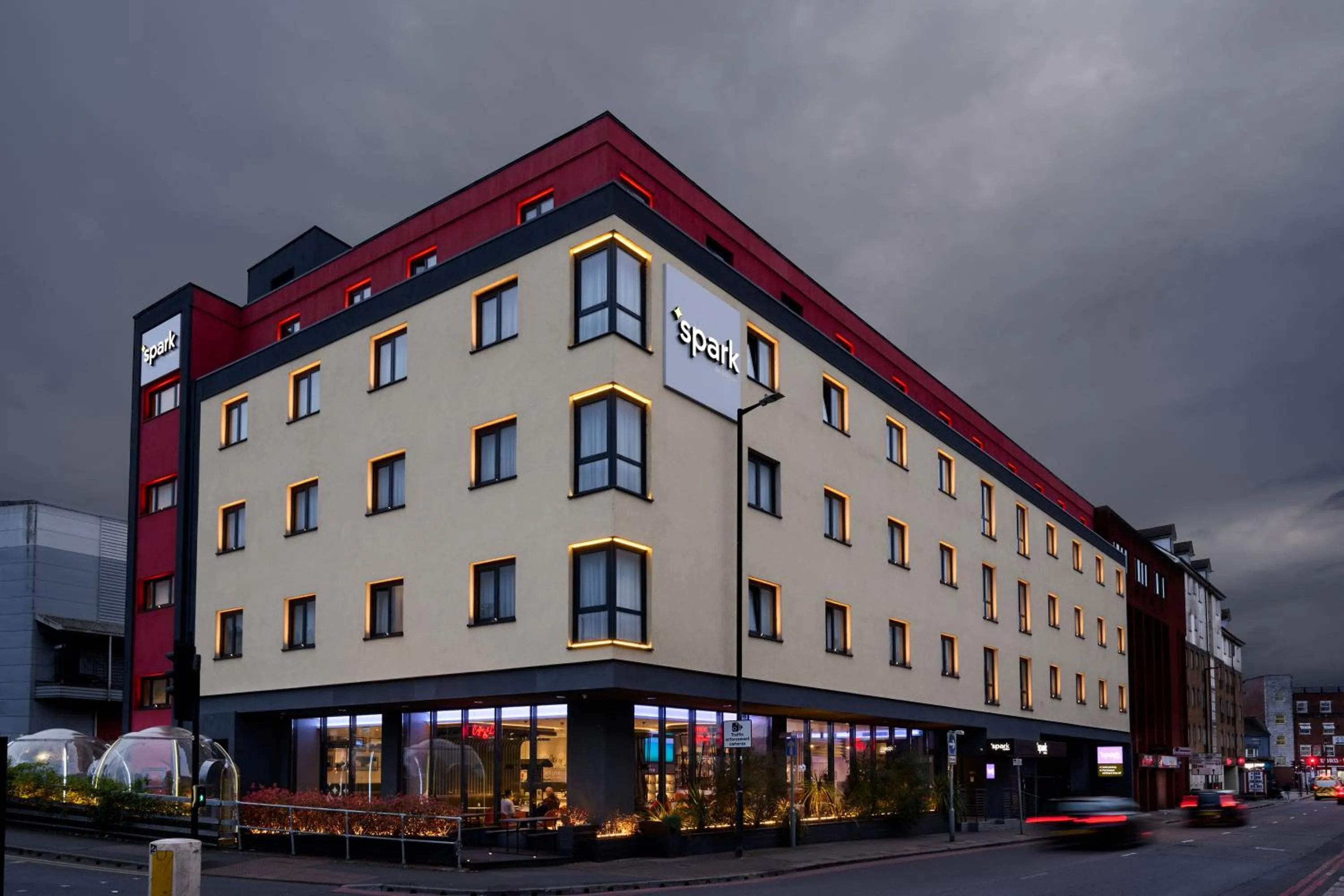 Property building in Spark by Hilton Luton