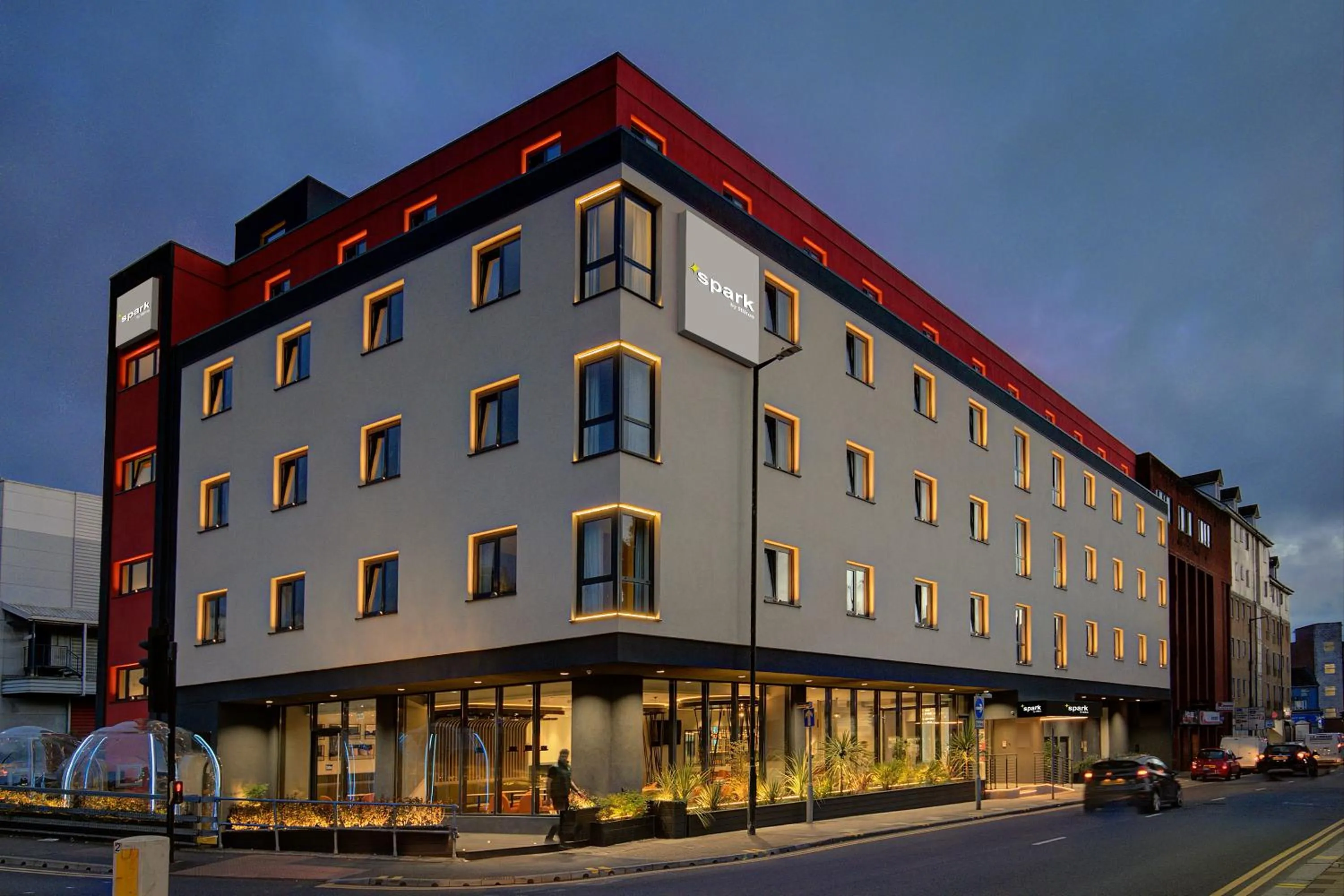 Property building in Sadie Best Western Hotel at Luton