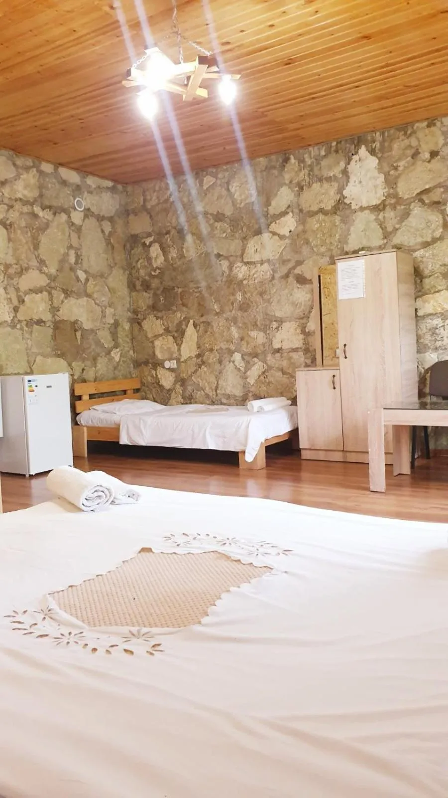 Bed in Guest House Ijevan's Garden