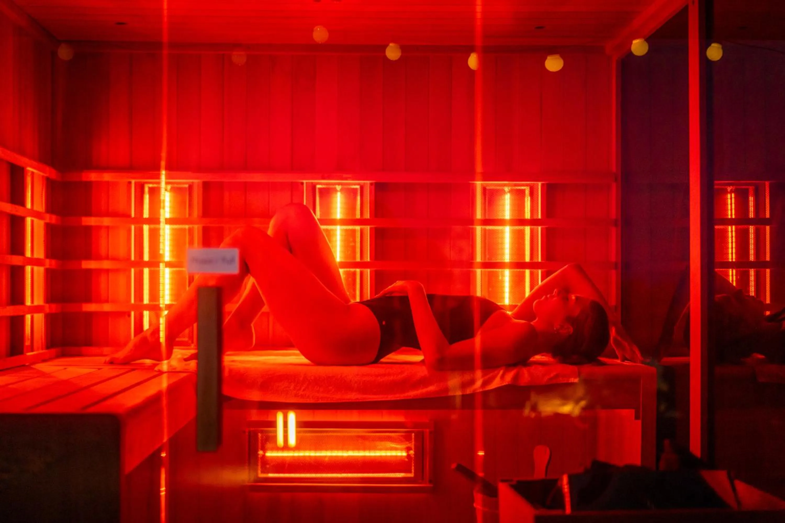 Sauna in Lake Spirit Boutique Apartments