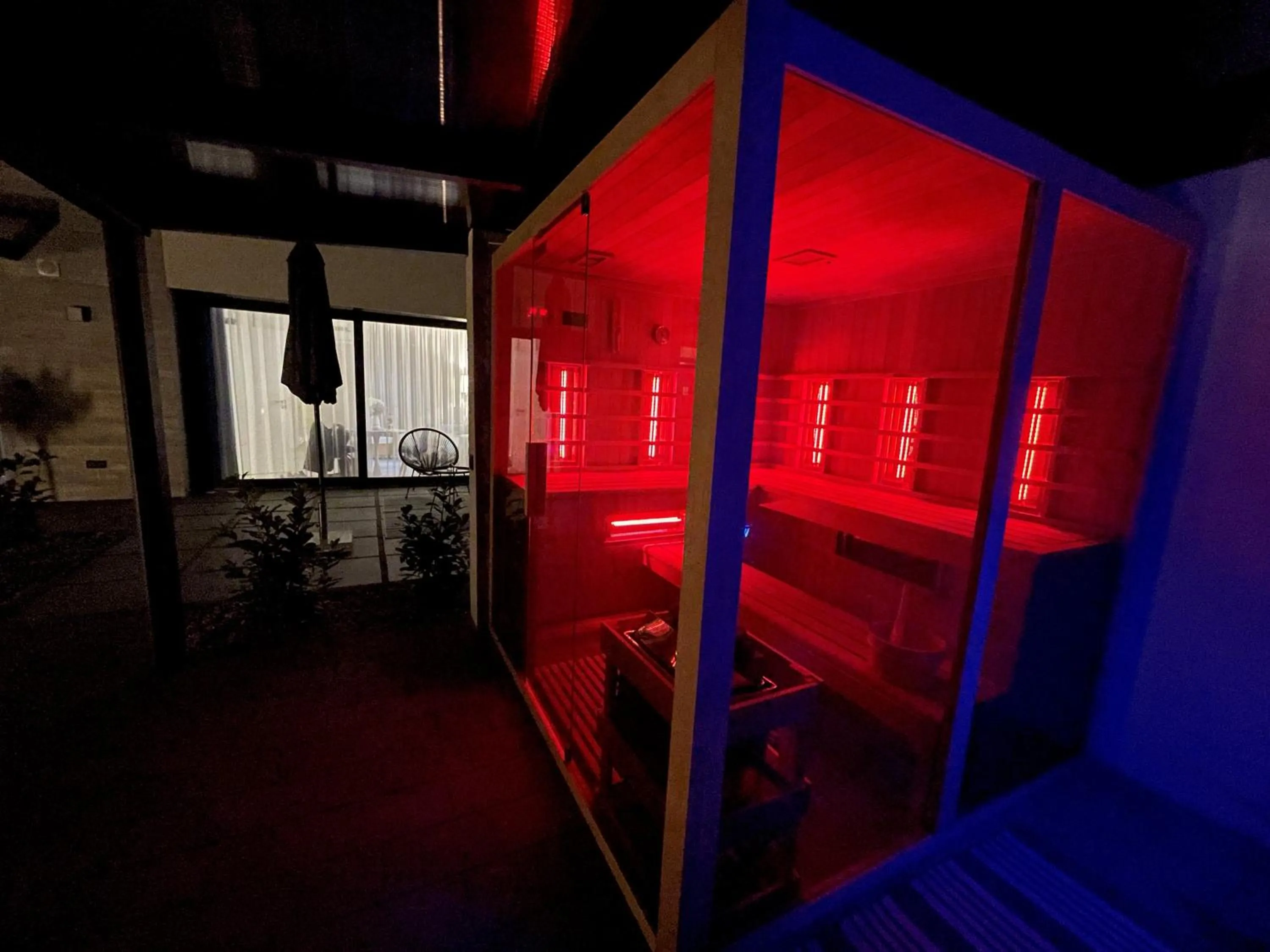 Sauna in Lake Spirit Boutique Apartments