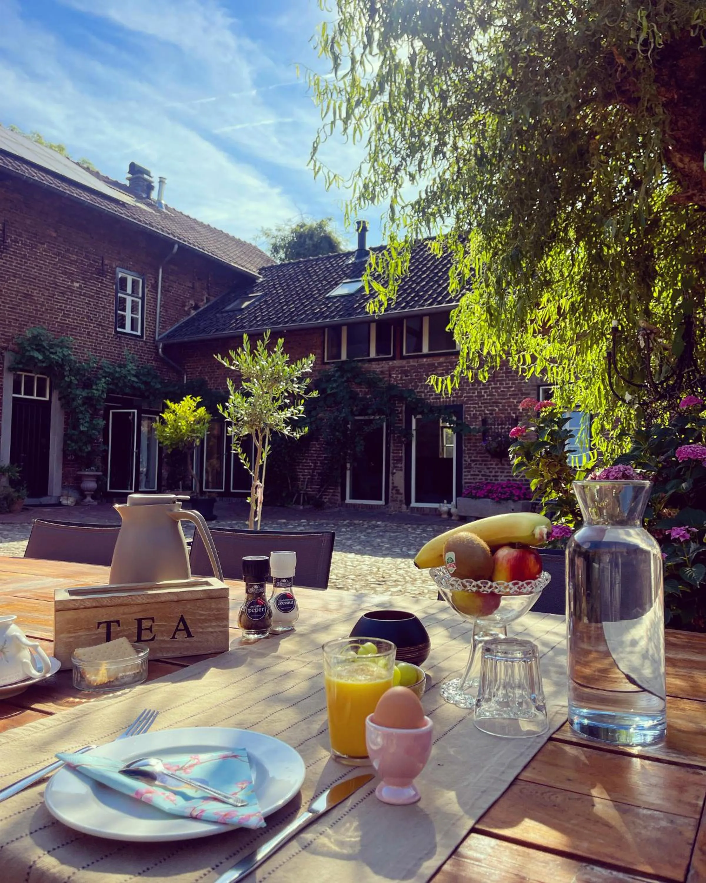 Patio in Hoeve Berghof