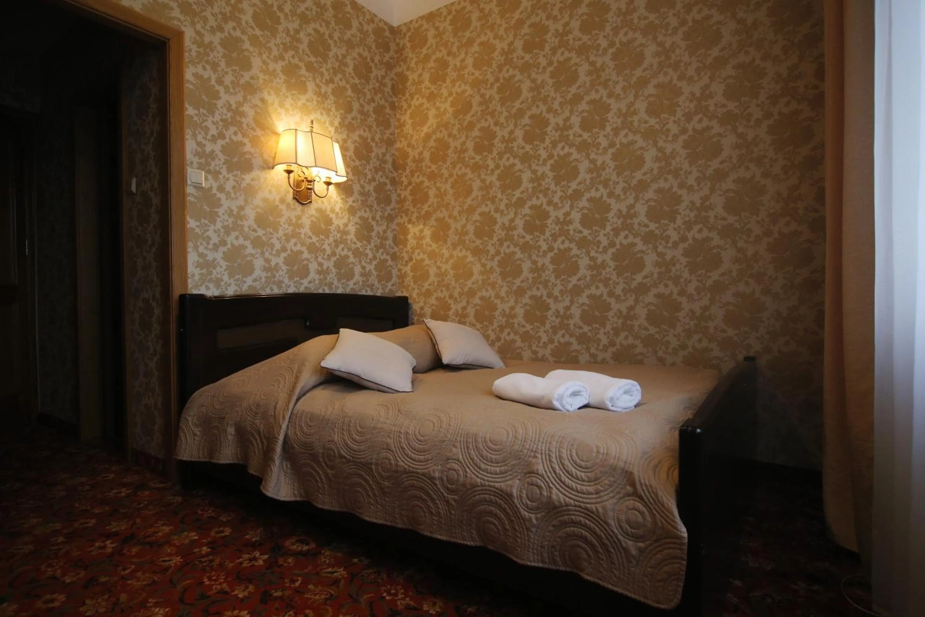 Bed in Hotel Plock