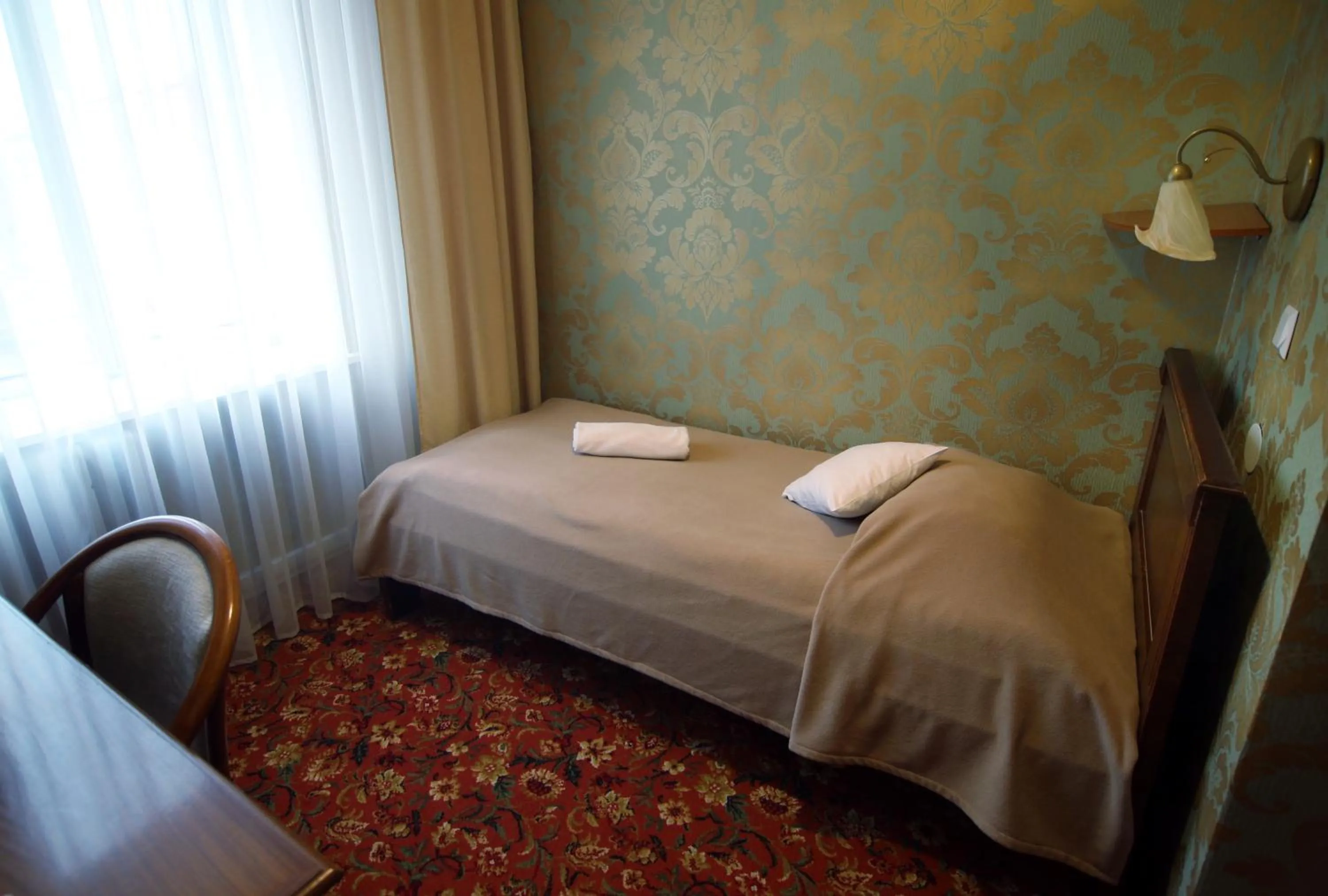 Bed in Hotel Plock