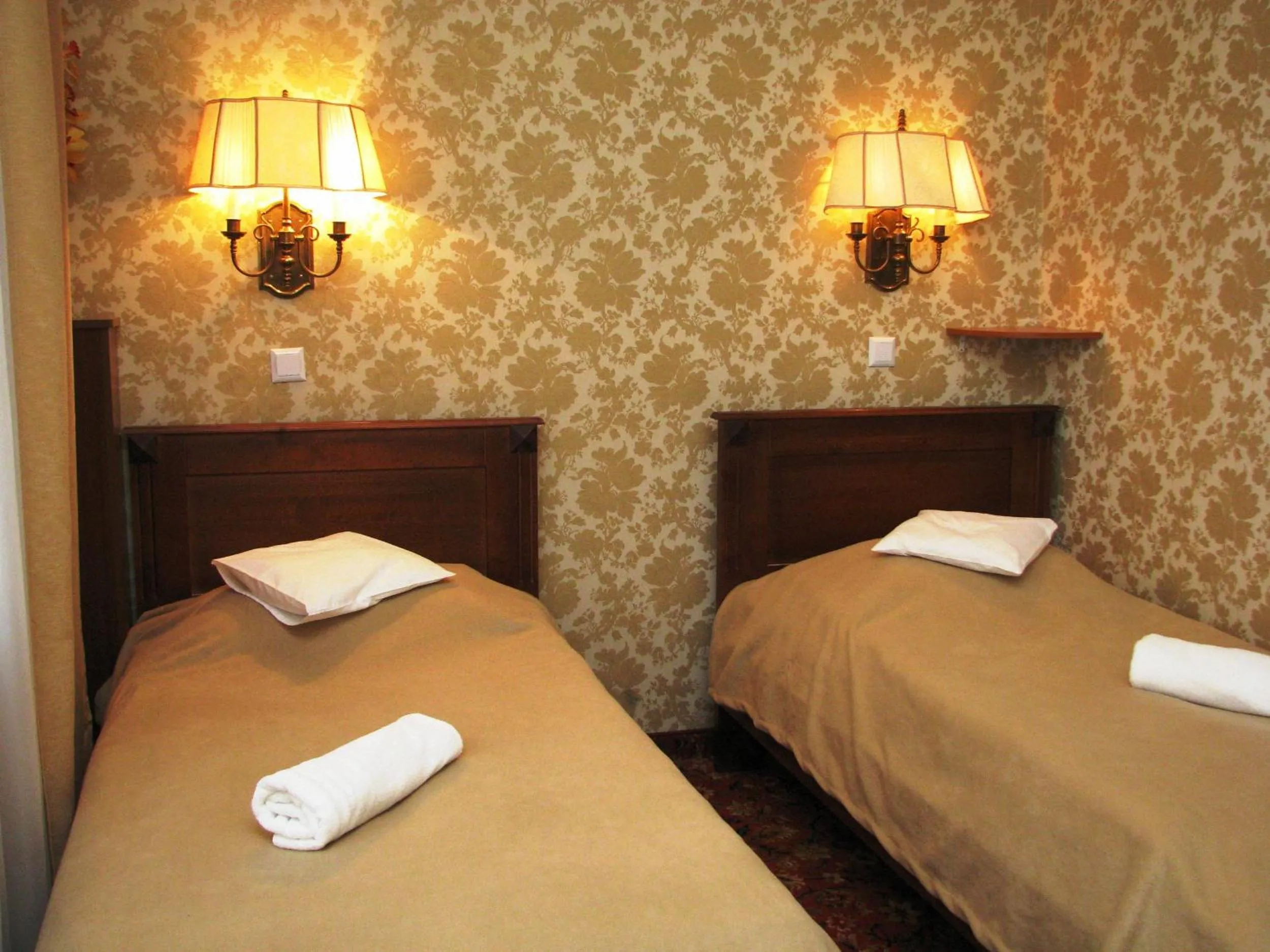 Bed in Hotel Plock