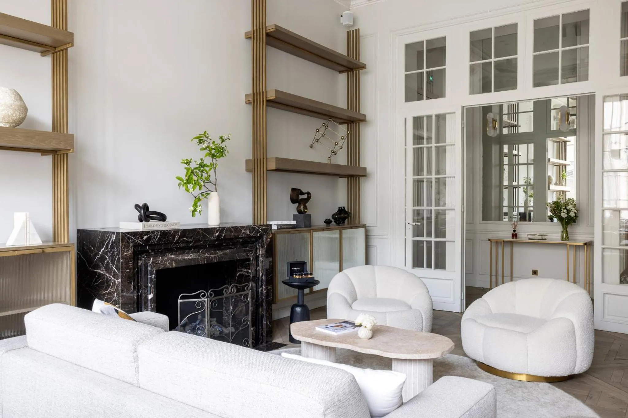 Living room in HIGHSTAY - Luxury Serviced Apartments - Louvre