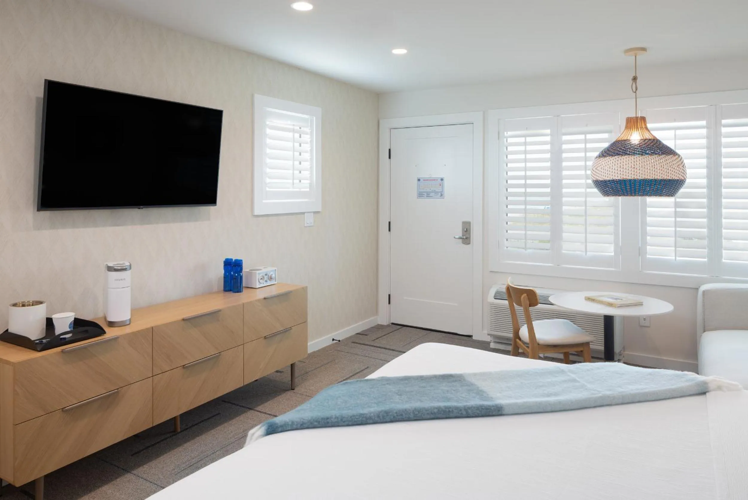 Bed in Oceaneer Hotel