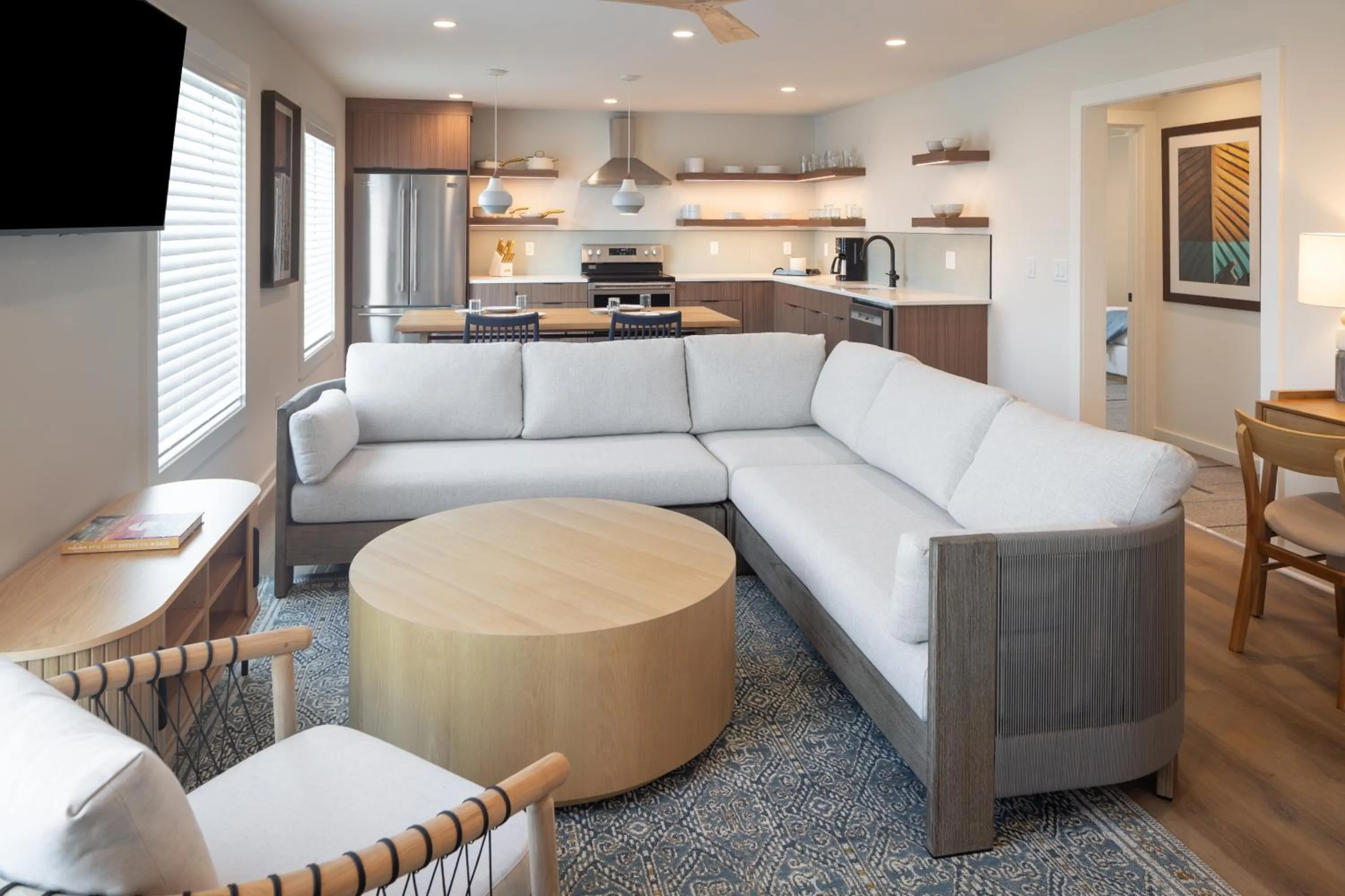 Seating area in Oceaneer Hotel