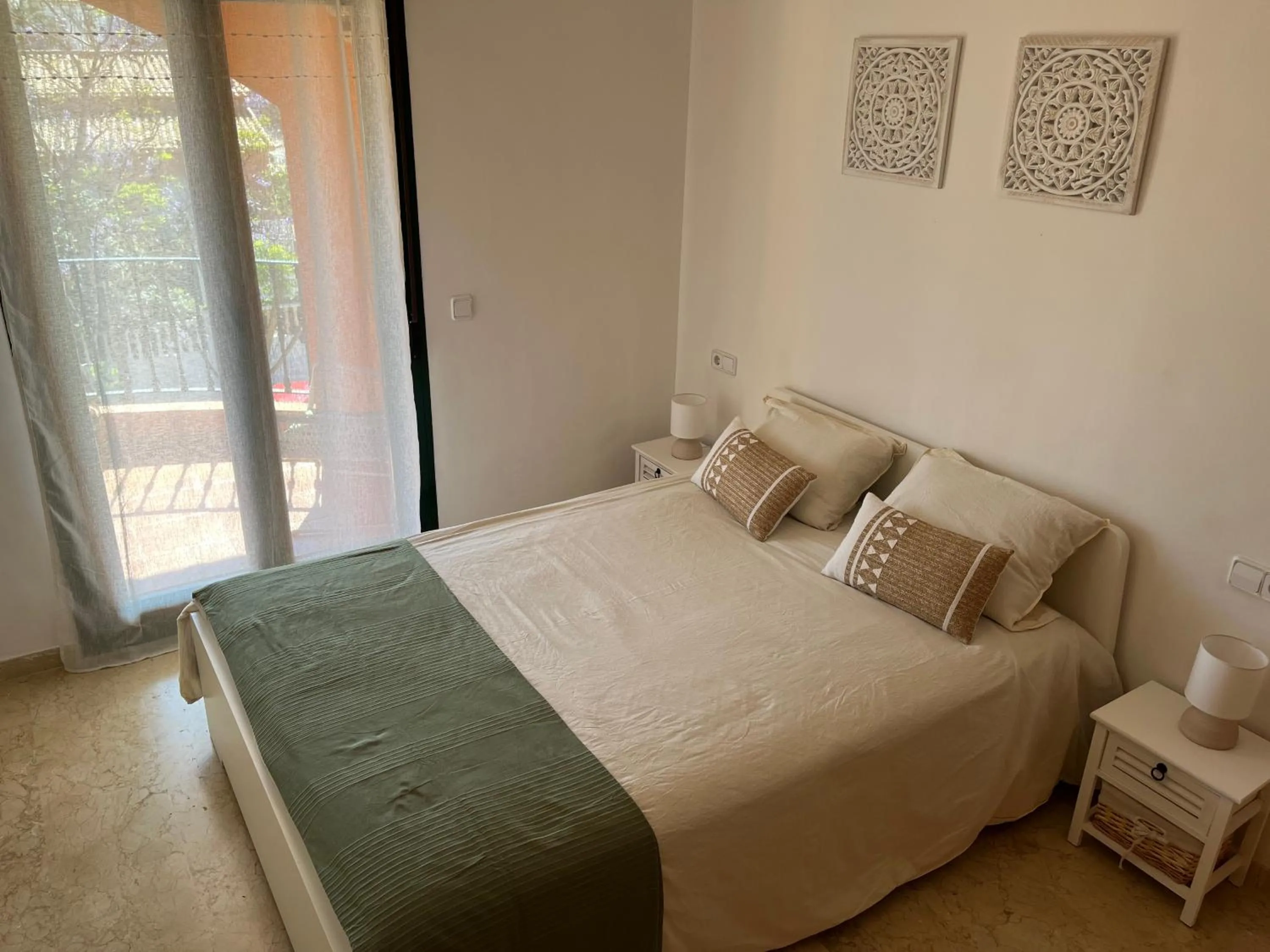 Bed in apartment nearby beach and old town Javea