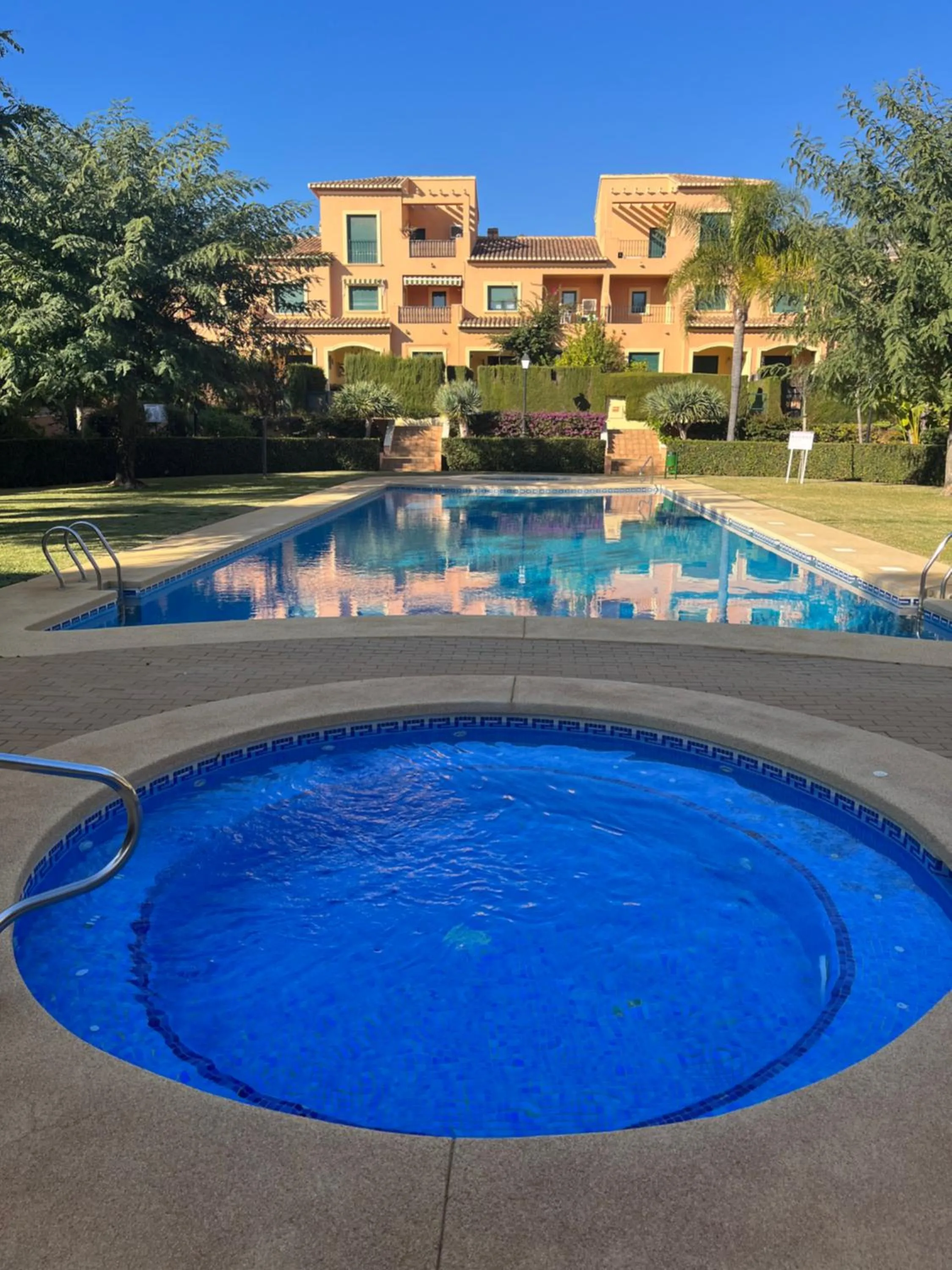 Swimming pool in apartment nearby beach and old town Javea