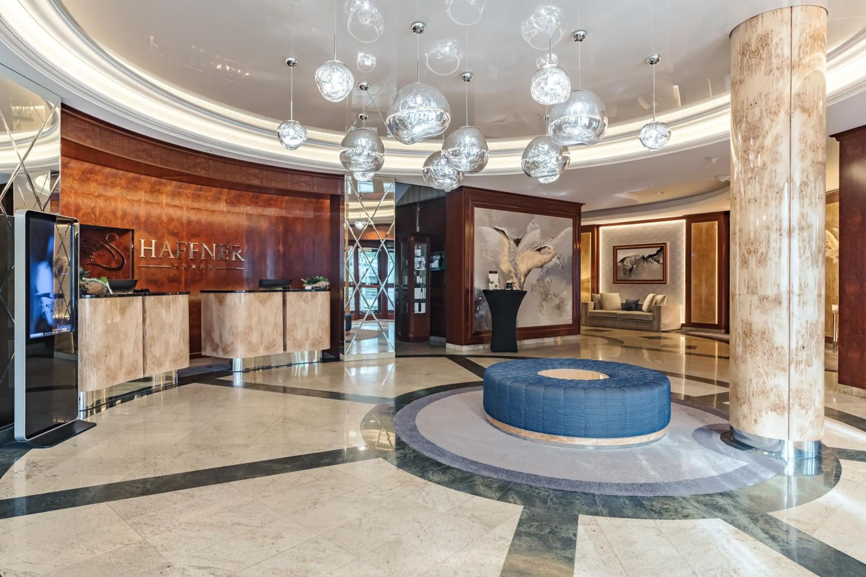 Lobby or reception in Hotel Haffner Resort & Spa - Destigo Hotels
