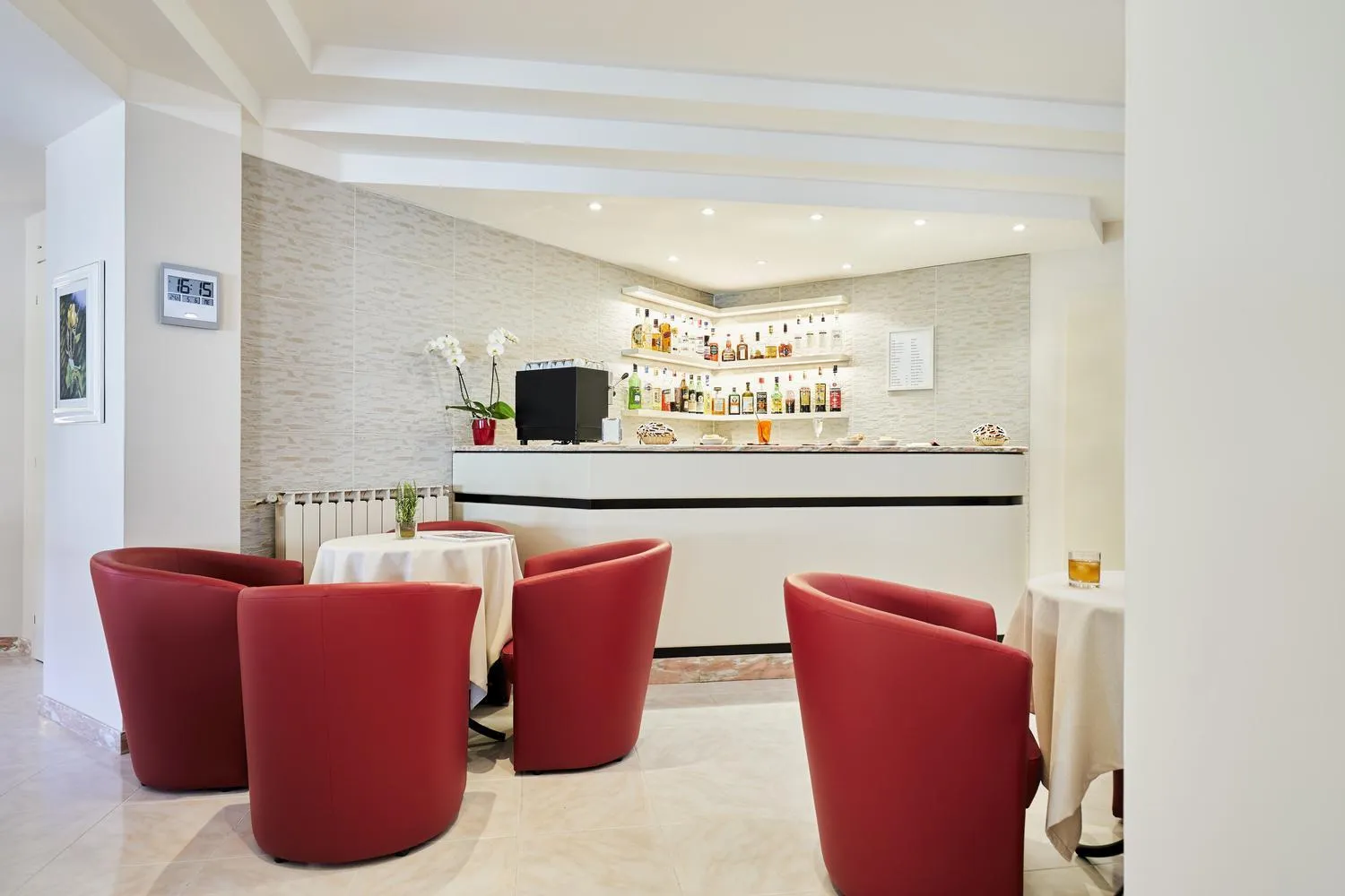 Living room in Santa Caterina Hotel & Bike