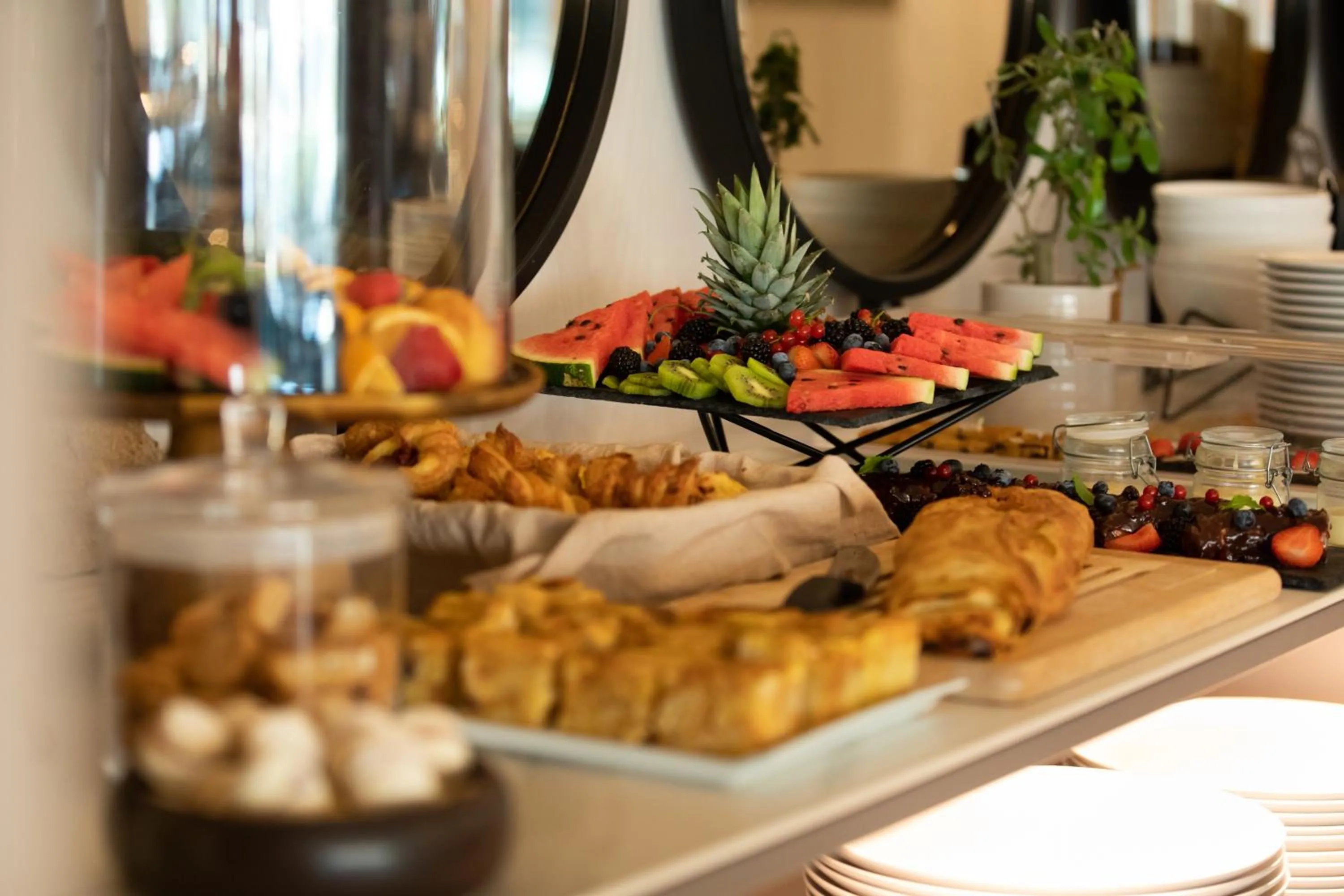 Breakfast in Marinus Beach Hotel