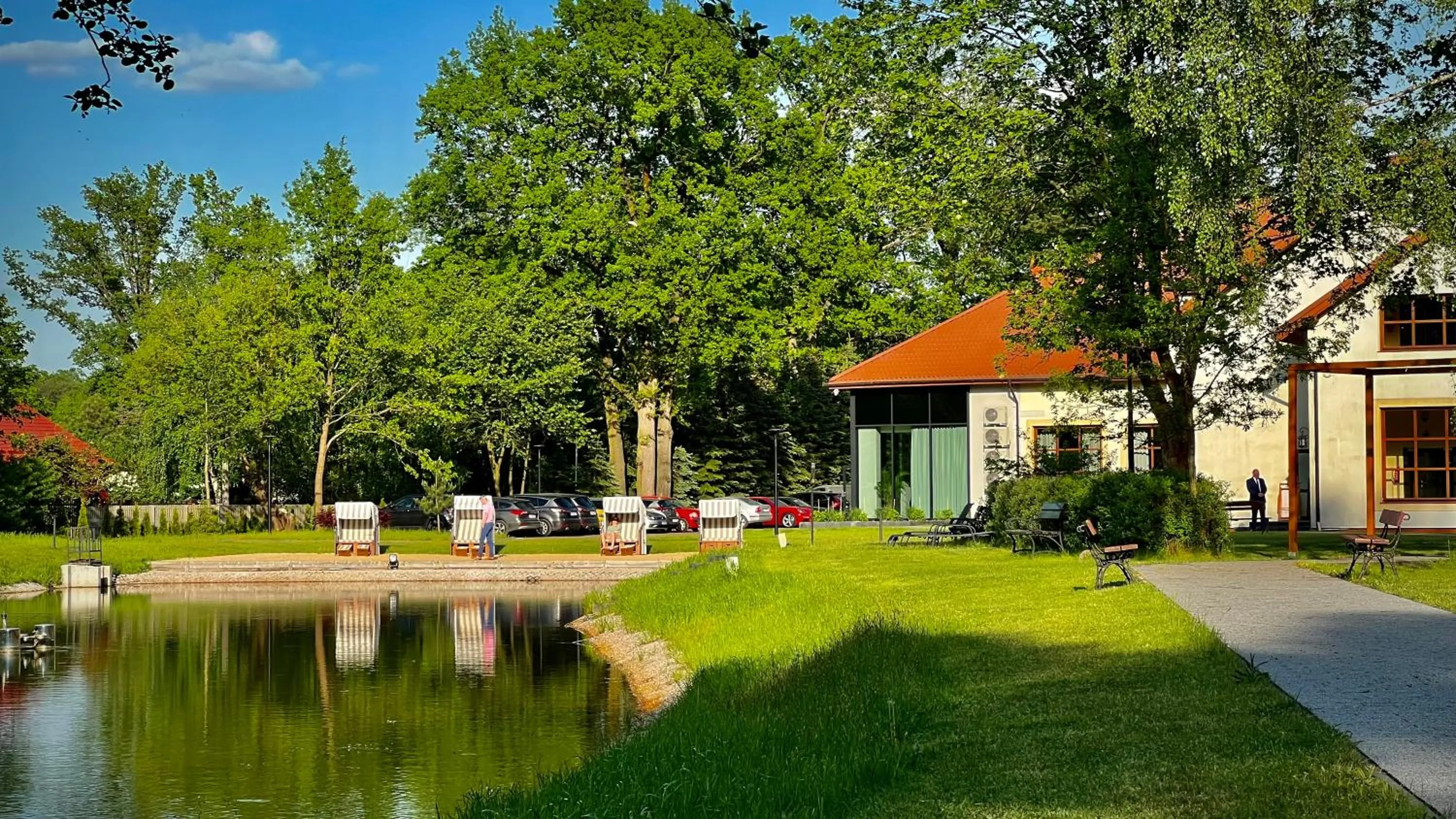 Garden in Hotel Prezydent