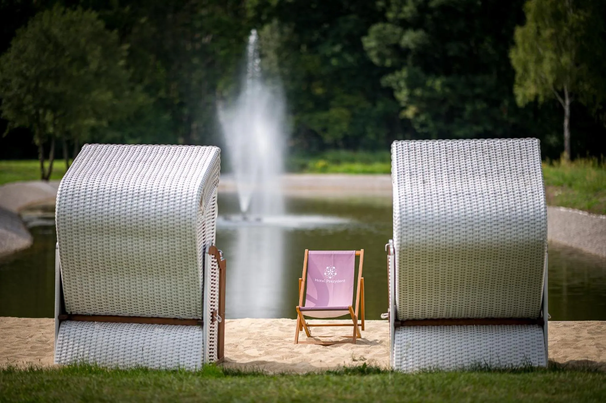 Garden in Hotel Prezydent