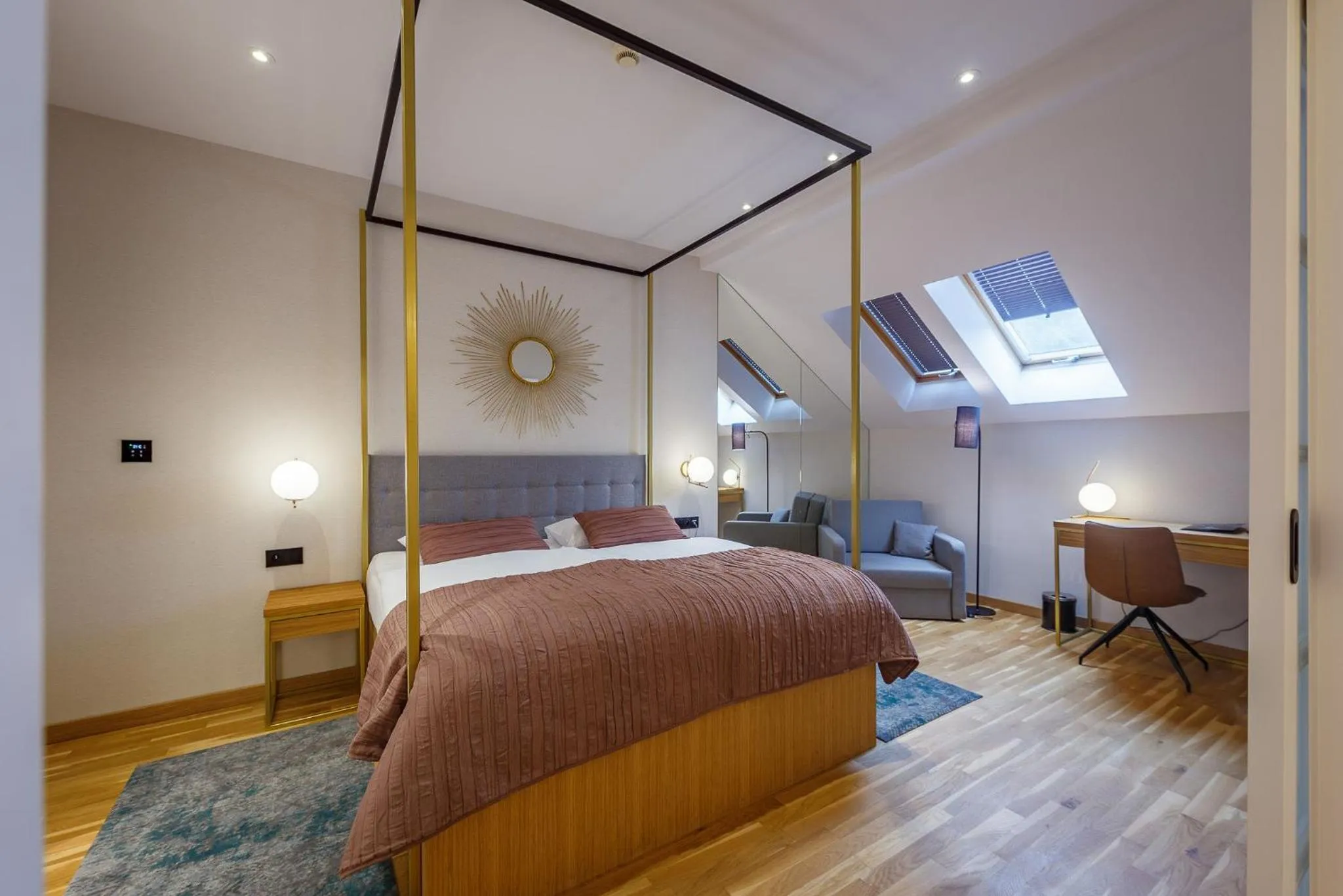 Bed in Hotel Prezydent