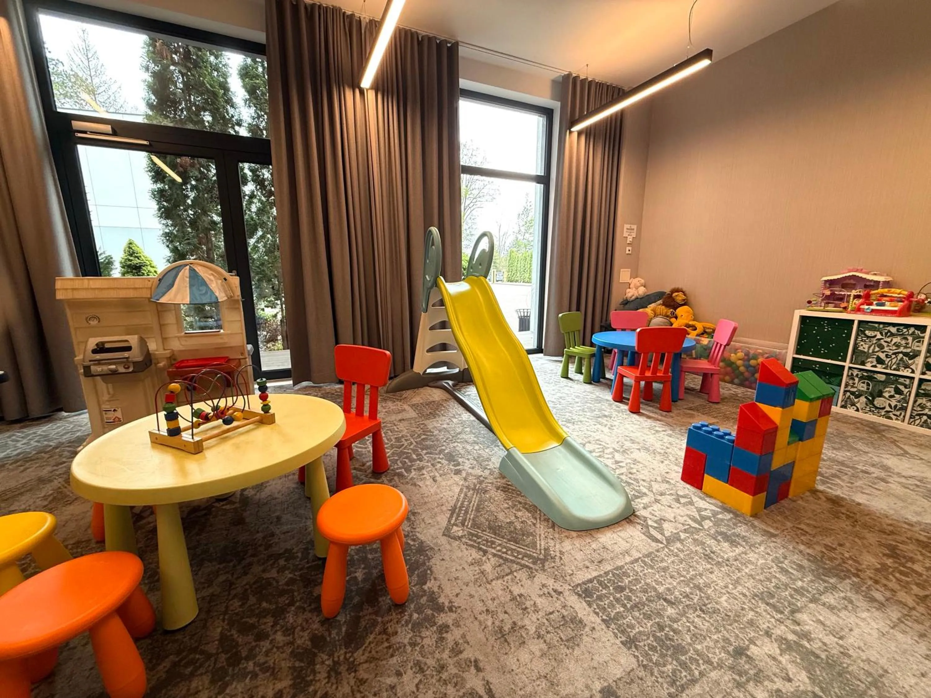 Children play ground in Hotel Prezydent