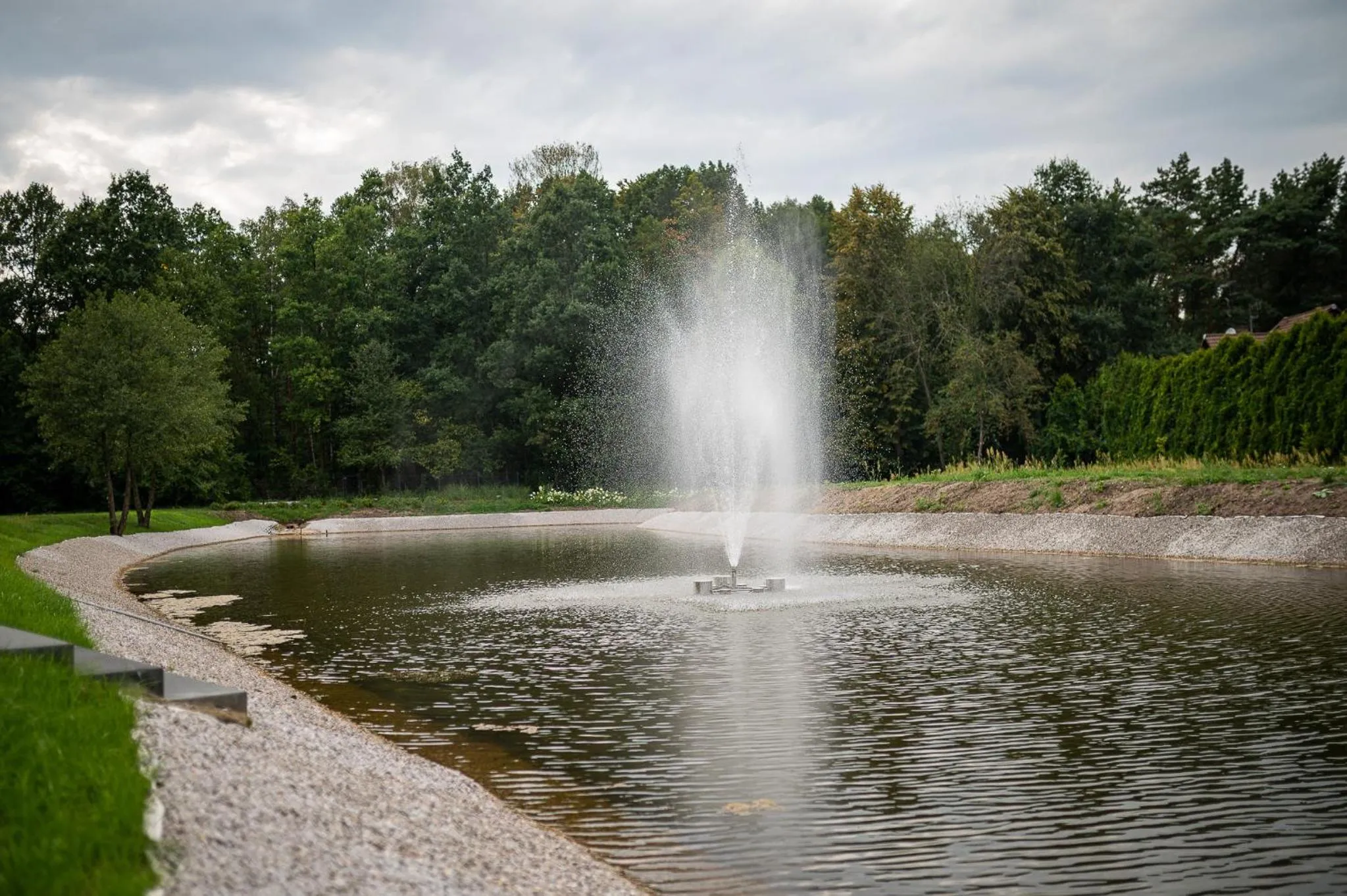 Garden in Hotel Prezydent