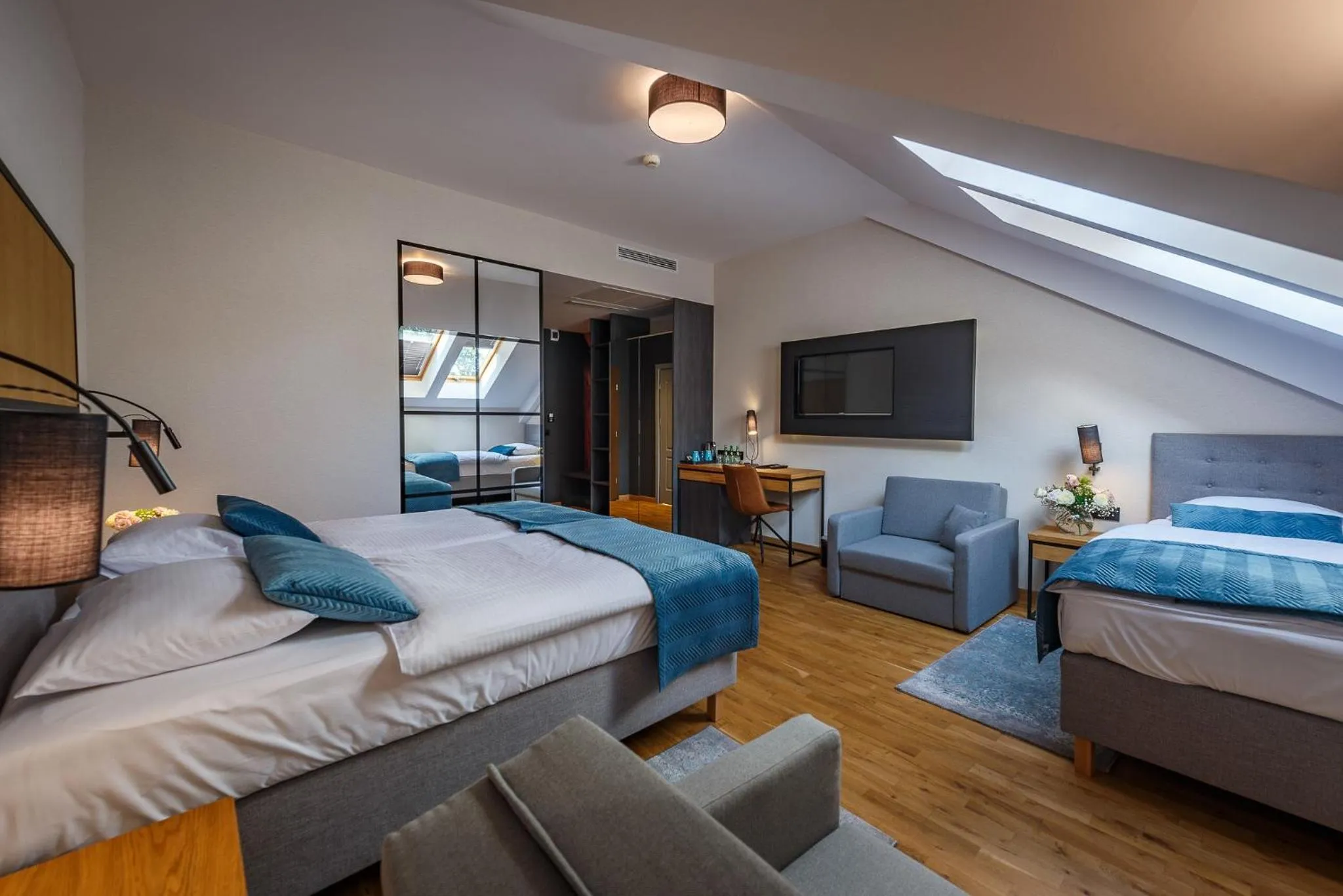 Bed in Hotel Prezydent